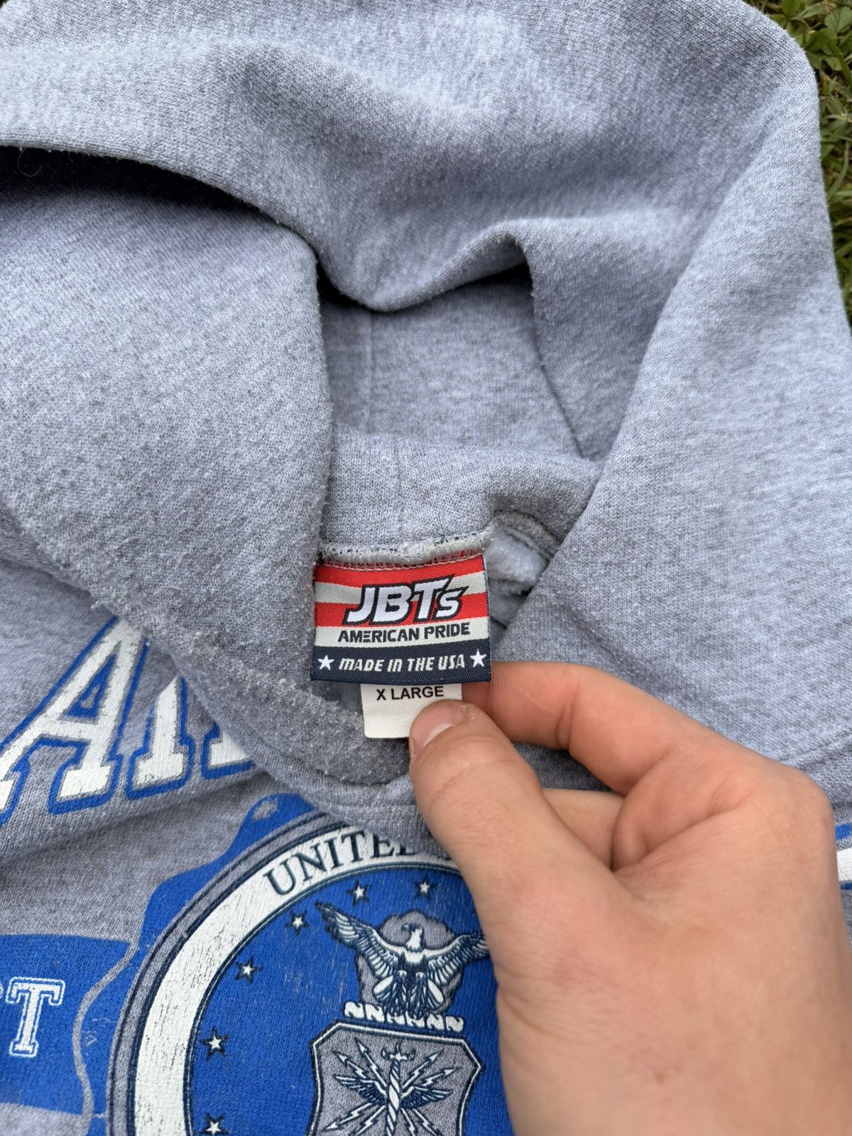 Vintage Y2K United States Air Force Hoodie Size Large Size US L / EU 52-54 / 3 - 4 Thumbnail