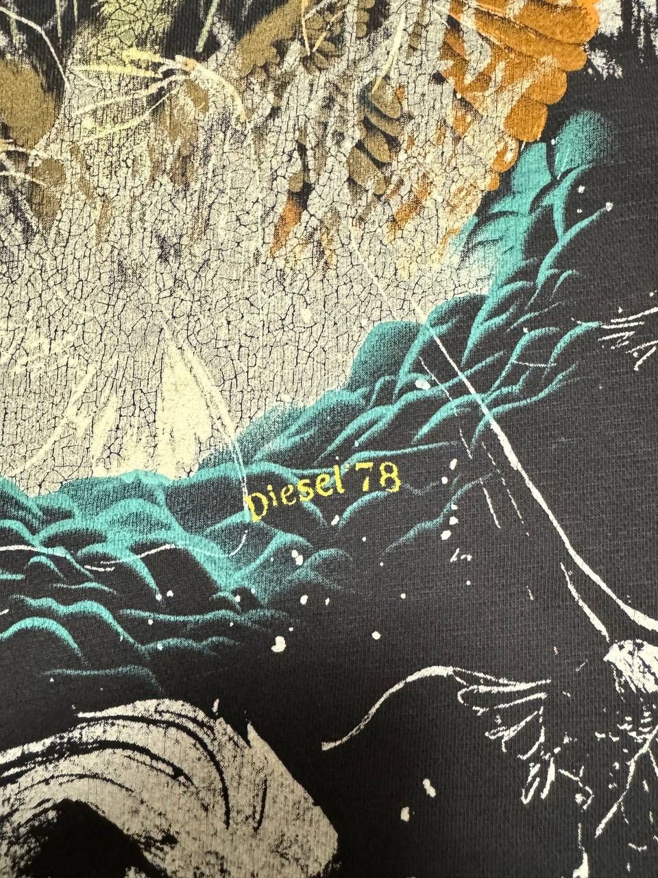 Diesel × Japanese Brand × Vintage Vintage Diesel Sweatshirt Overprint Superior Japanese Y2K Size US M / EU 48-50 / 2 - 5 Thumbnail