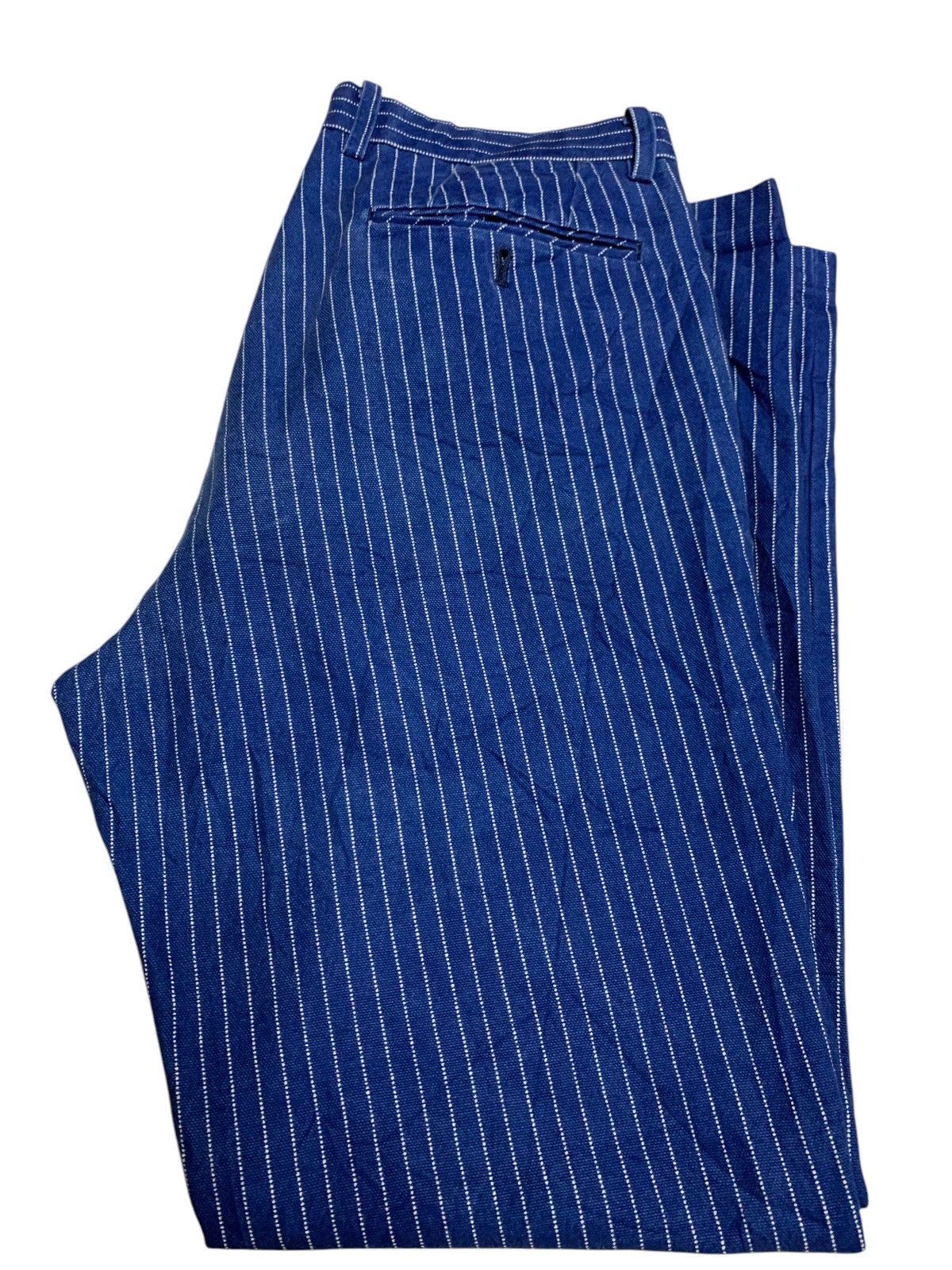 Japanese Brand Urban Research stripe pants Size US 34 / EU 50 - 3 Thumbnail