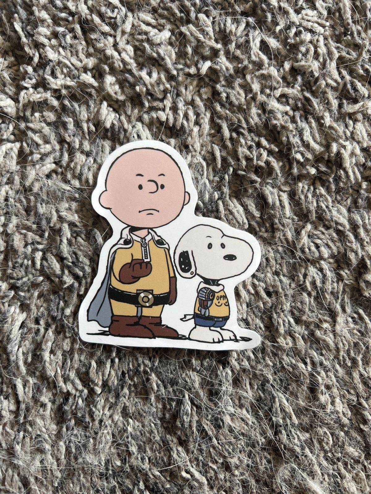 Peanuts Peanuts One-Punch Man Charlie Brown + Snoopy Sticker Size ONE SIZE - 1 Thumbnail