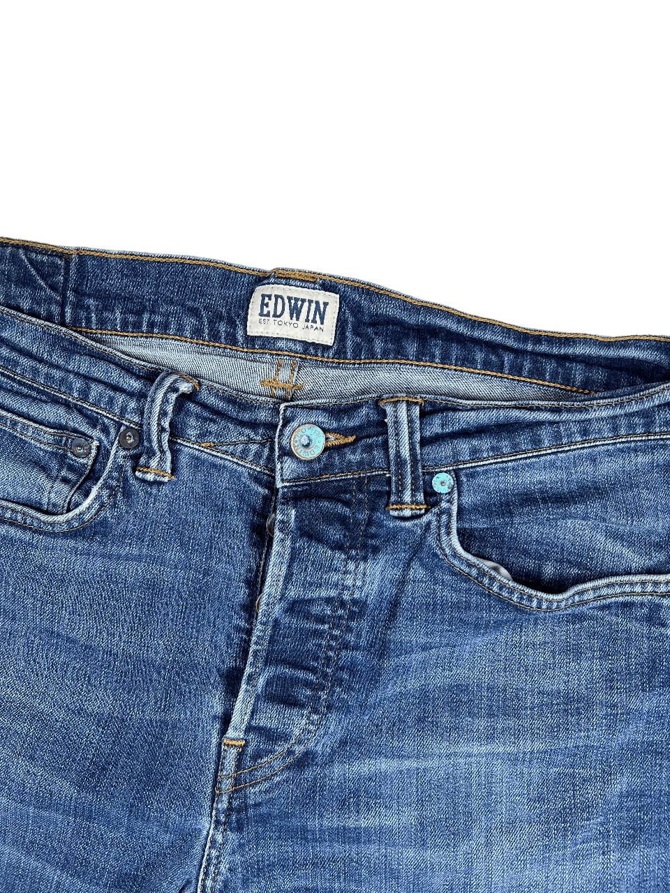 Edwin × Vintage Vintage Edwin 31x32 Denim Jeans Size US 31 - 5 Thumbnail