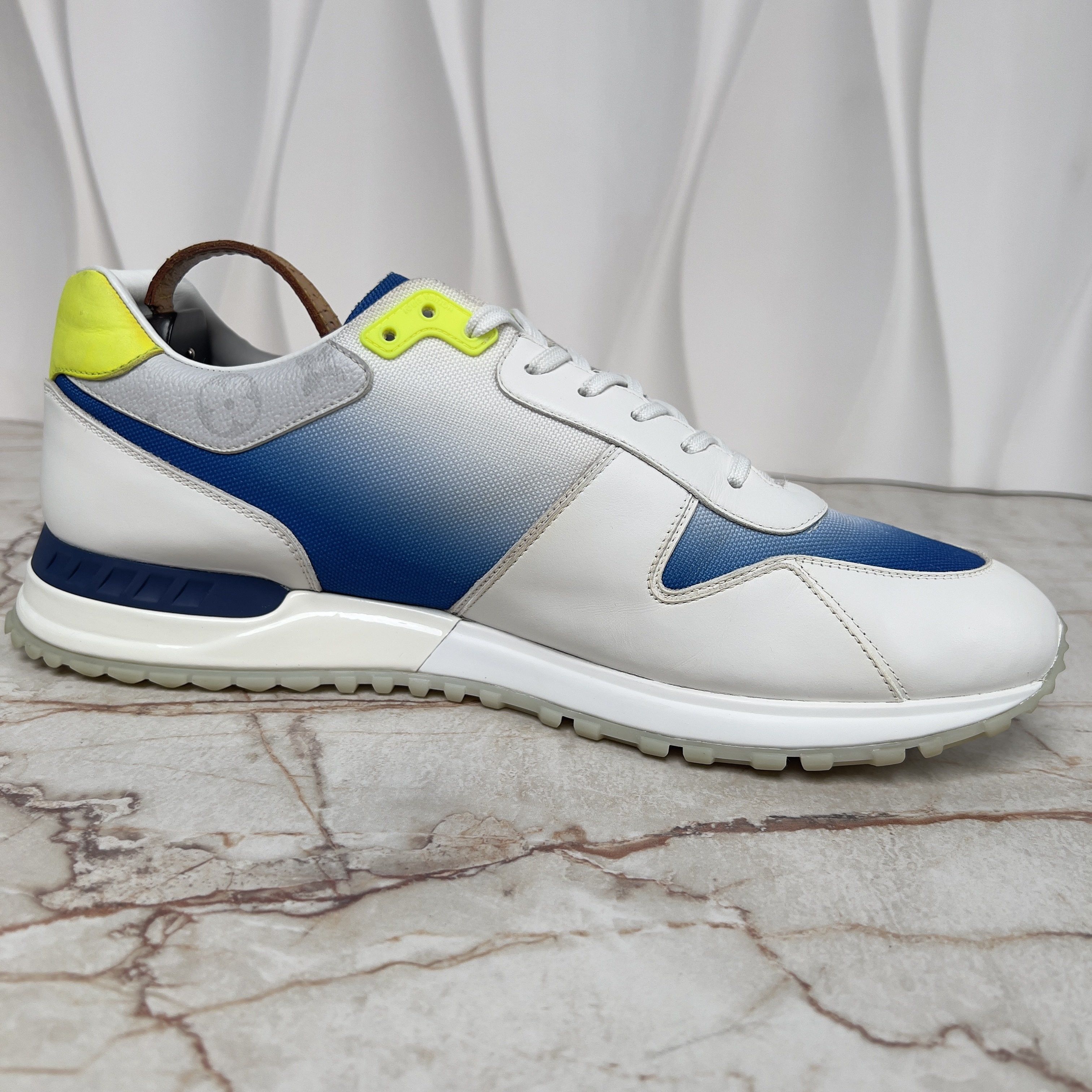 Louis Vuitton Run Away Monogram Sneakers Leather Size US 11.5 / EU 44-45 - 7 Thumbnail