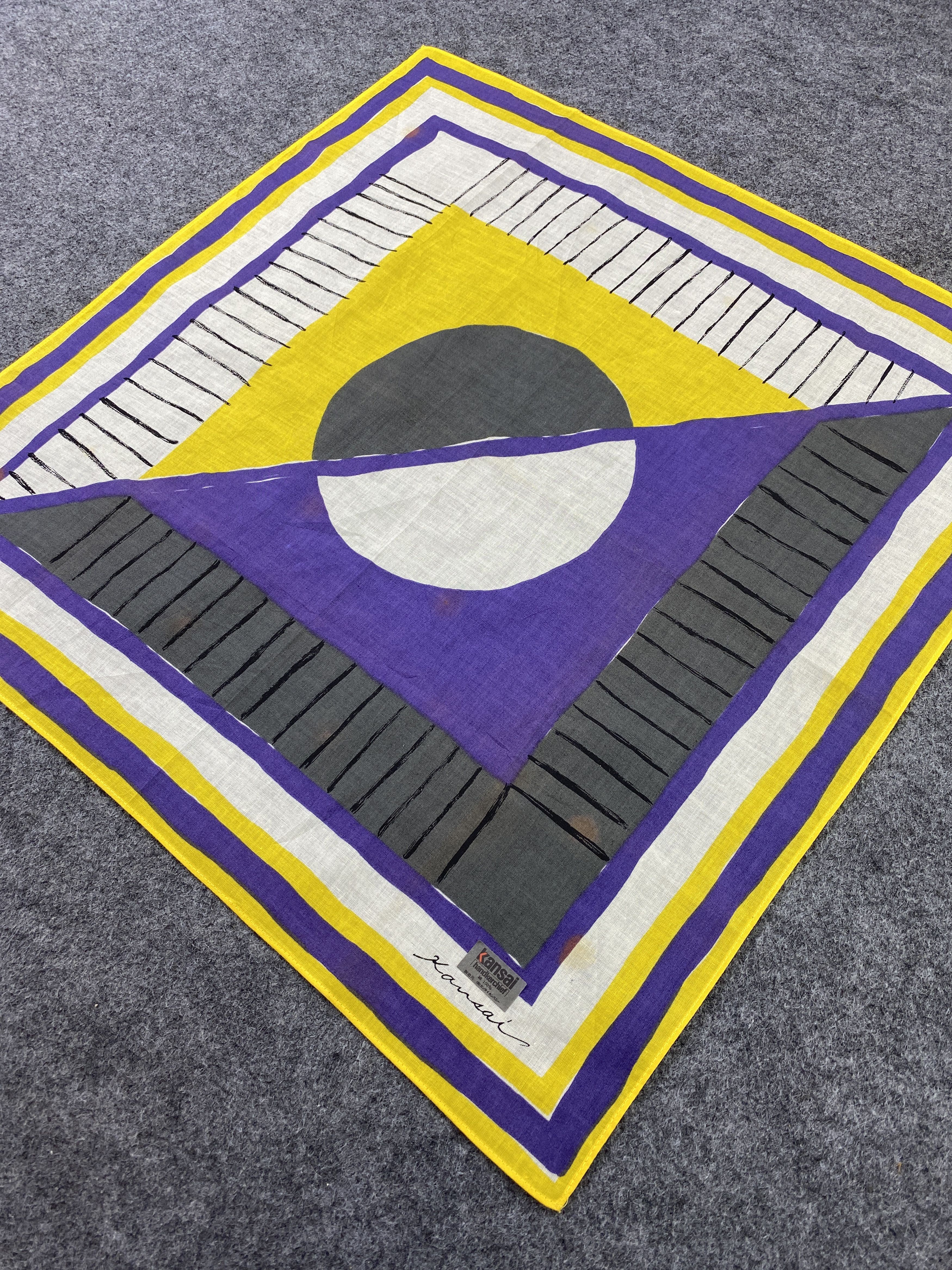Japanese Brand × Kansai Yamamoto Kansai Yamamoto Handkerchief / Bandana / Neckerchief-B174 Size ONE SIZE - 4 Thumbnail