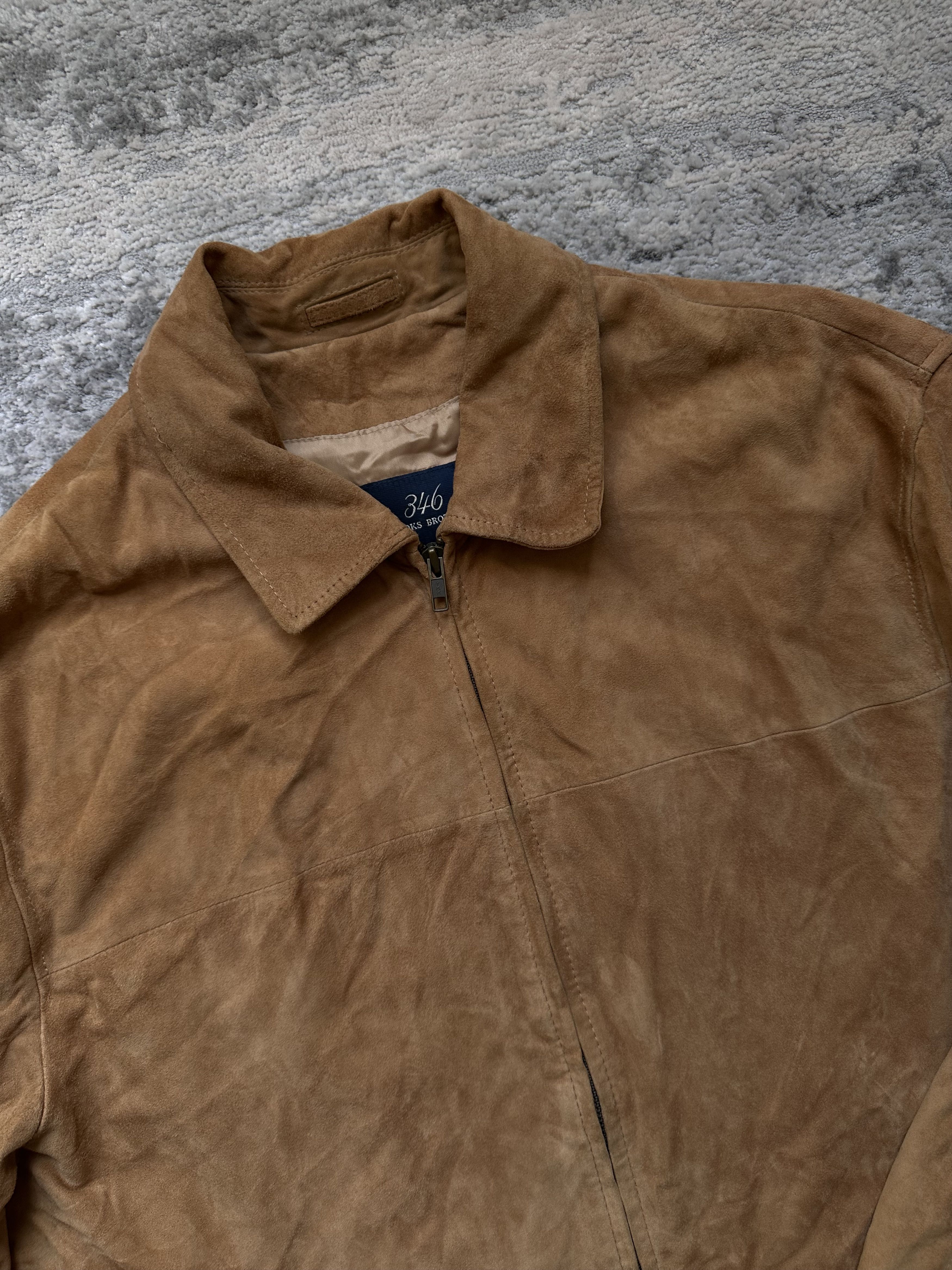 Brooks Brothers Brooks Brothers suede leather jacket Size US L / EU 52-54 / 3 - 7 Thumbnail
