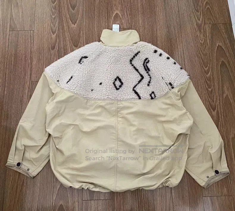 Kapital KAPITAL Fleece Panel Pullover Jacket. Size US M / EU 48-50 / 2 - 2 Thumbnail