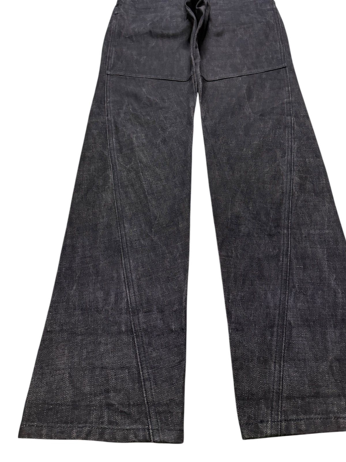 Other Vintage Japanese Brand Faded Wash Distressed Slim Jeans Size US 31 - 6 Thumbnail