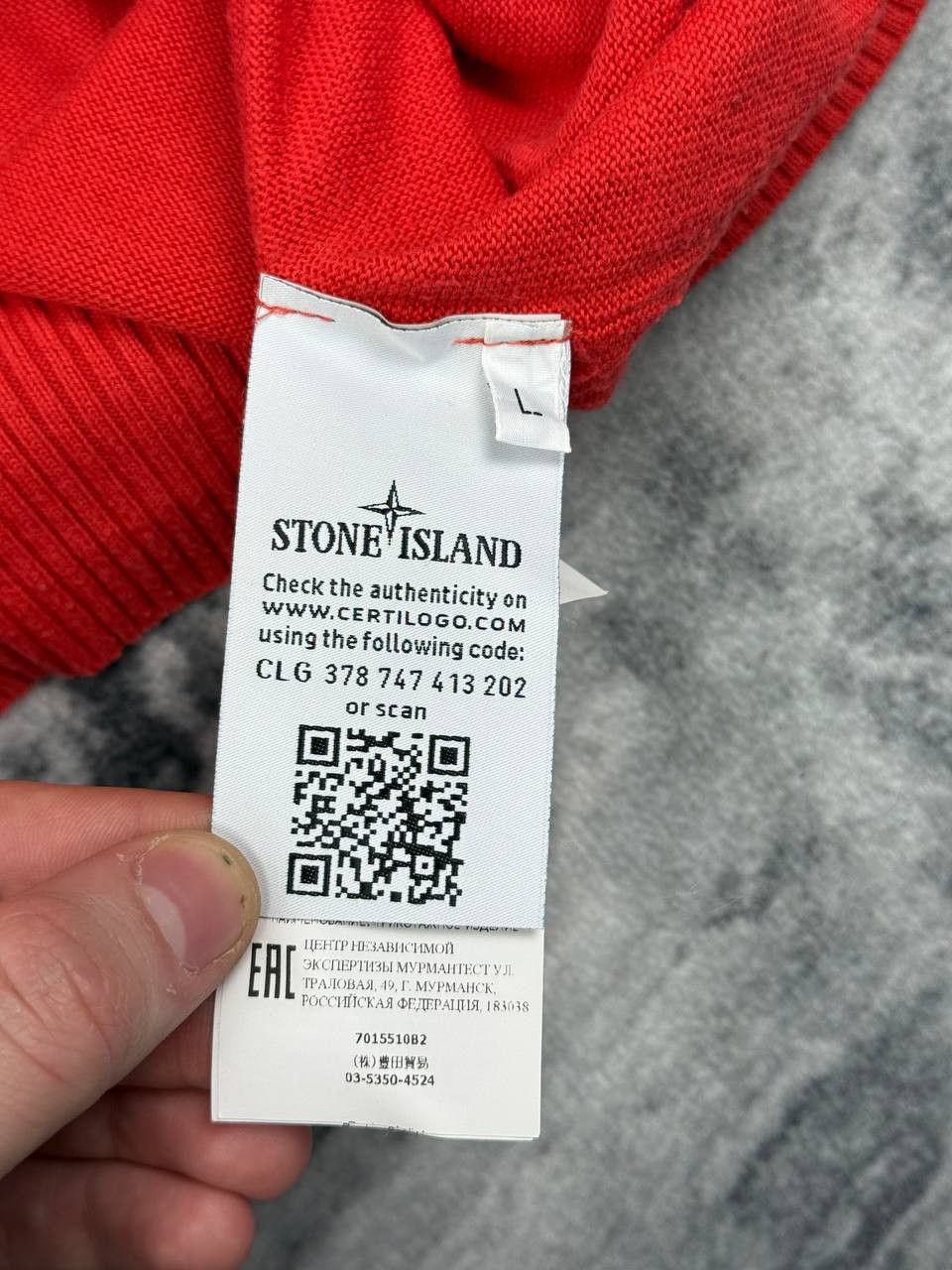 Stone Island Stone Island Sweatshirt 2019 Knit Crewneck Jumper Size US L / EU 52-54 / 3 - 8 Thumbnail