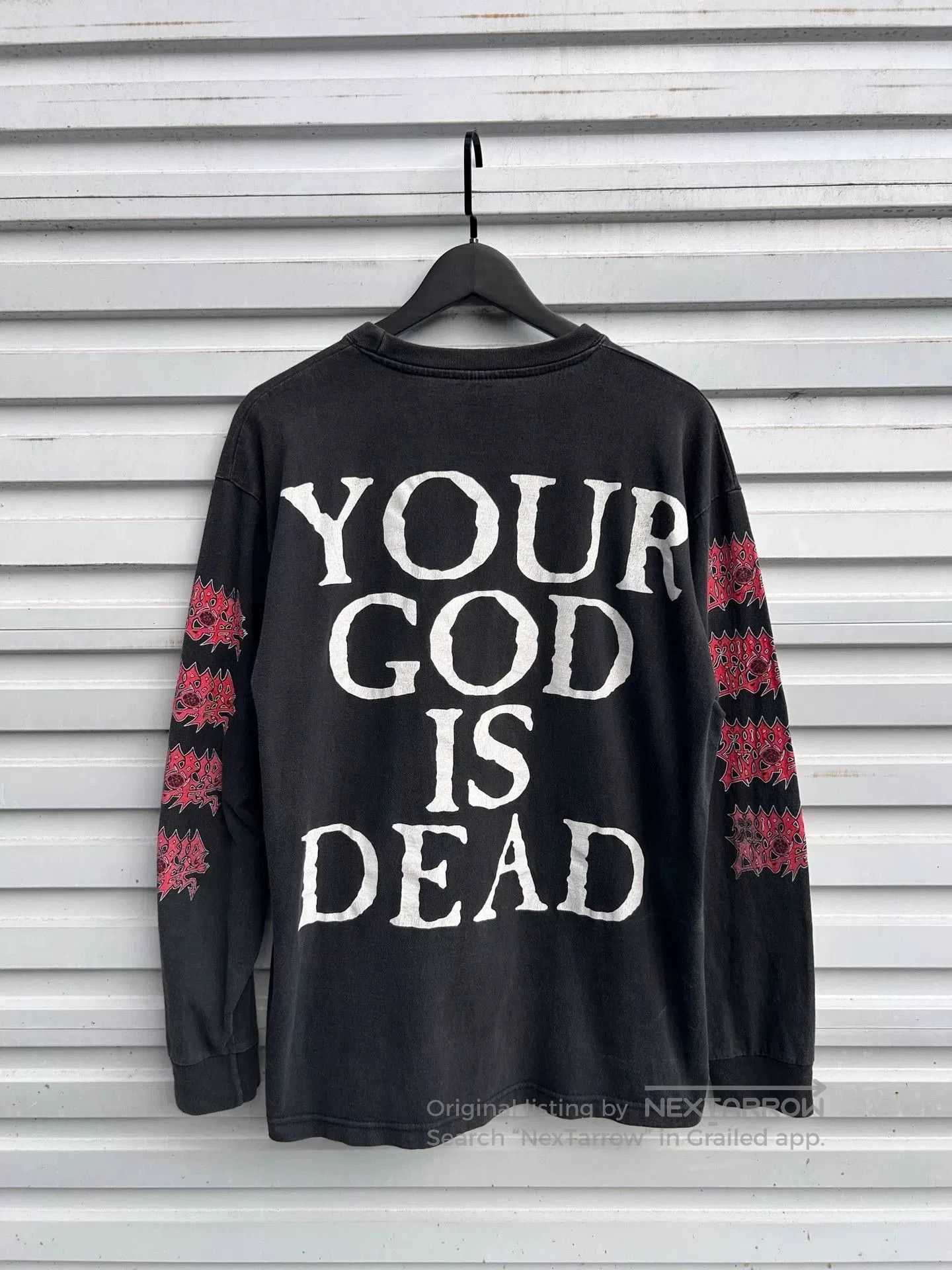 Vintage 90s Vintage Morbid Angel Long Sleeve Tee. Size US M / EU 48-50 / 2 - 4 Thumbnail