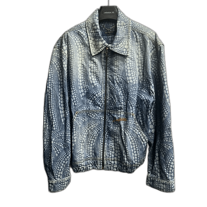 Louis Vuitton Louis Vuitton Blue Pumpkin Pattern Denim Jacket Size US L / EU 52-54 / 3 - 1 Thumbnail