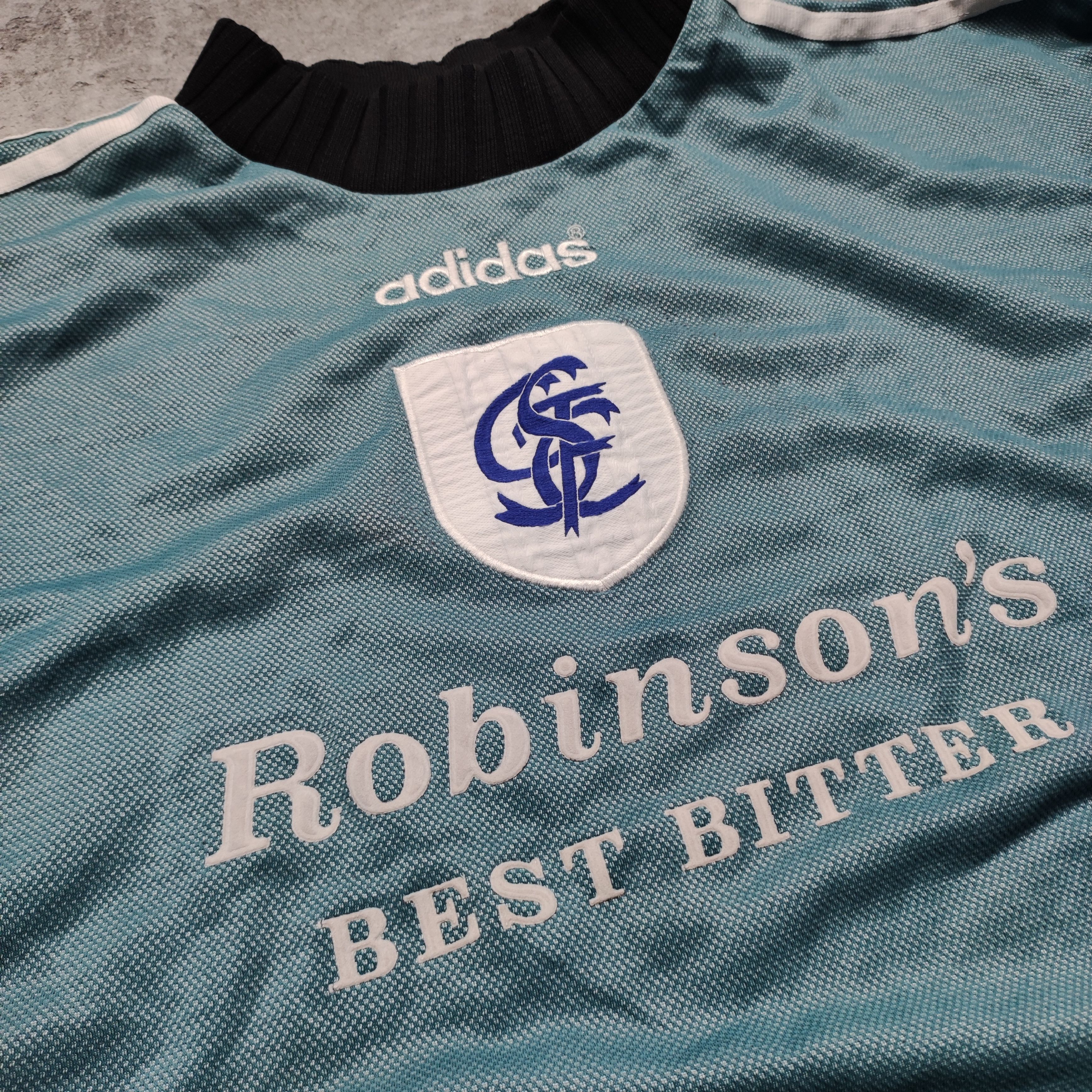 Vintage Vintage Rare Stockport County FC Football GK 1996 Jersey Size US XXL / EU 58 / 5 - 6 Thumbnail
