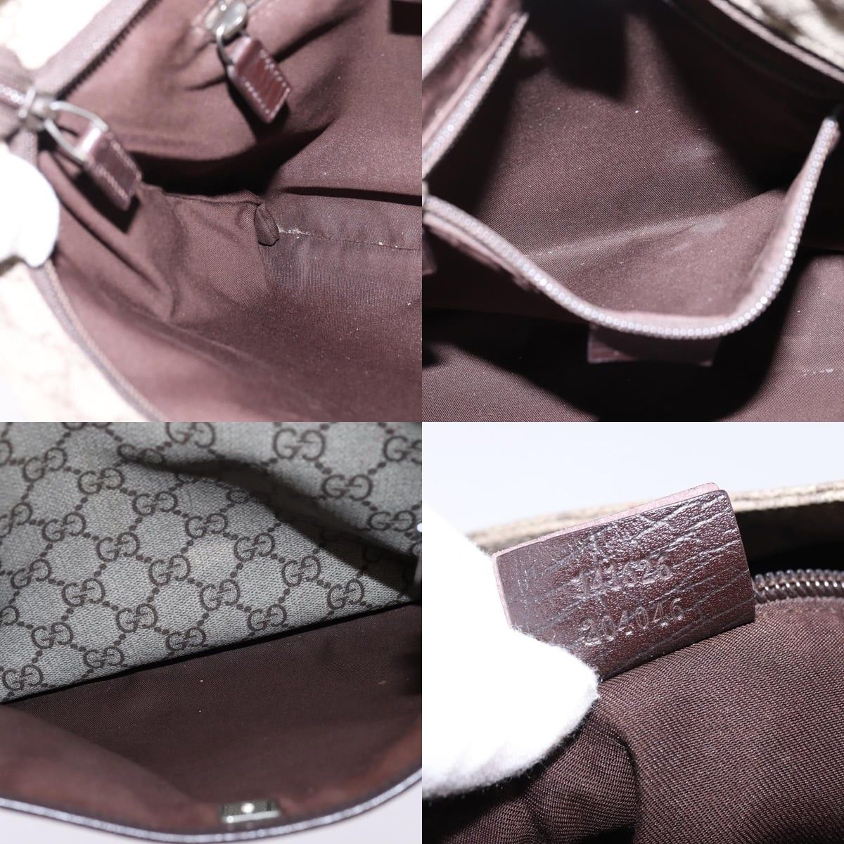 Gucci GUCCI GG Supreme Shoulder Bag Pvc Beige Size ONE SIZE - 12 Thumbnail
