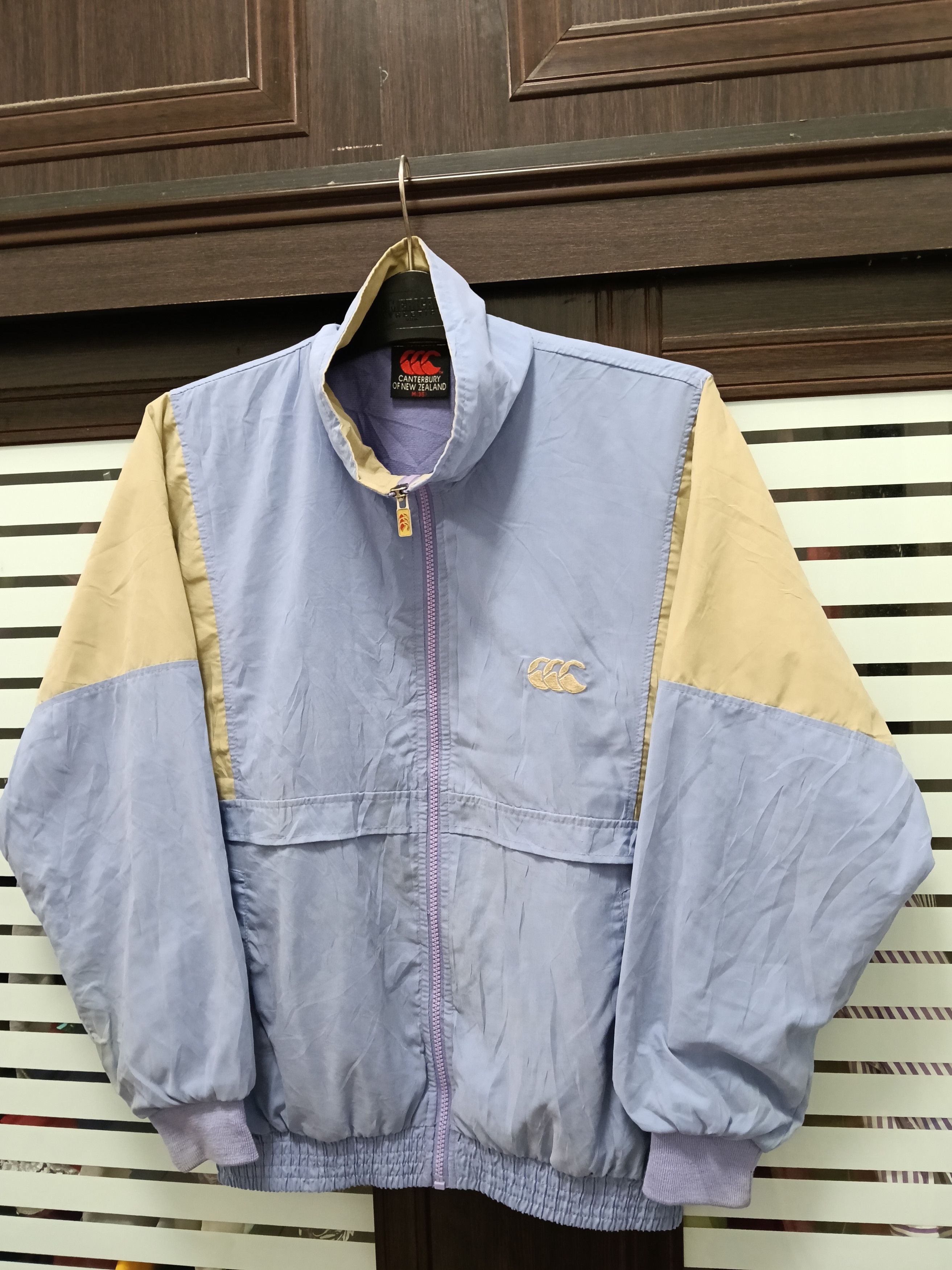 Canterbury of New Zealand 💥Vtg Canterbury Windbreaker Color Block💥 Size US L / EU 52-54 / 3 - 2 Thumbnail