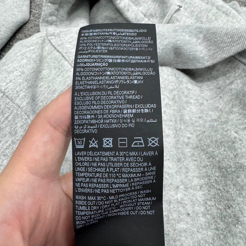 Saint Laurent Paris Cartoon Pattern Hooded Sweatshirt-2507 Size US XL / EU 56 / 4 - 5 Thumbnail