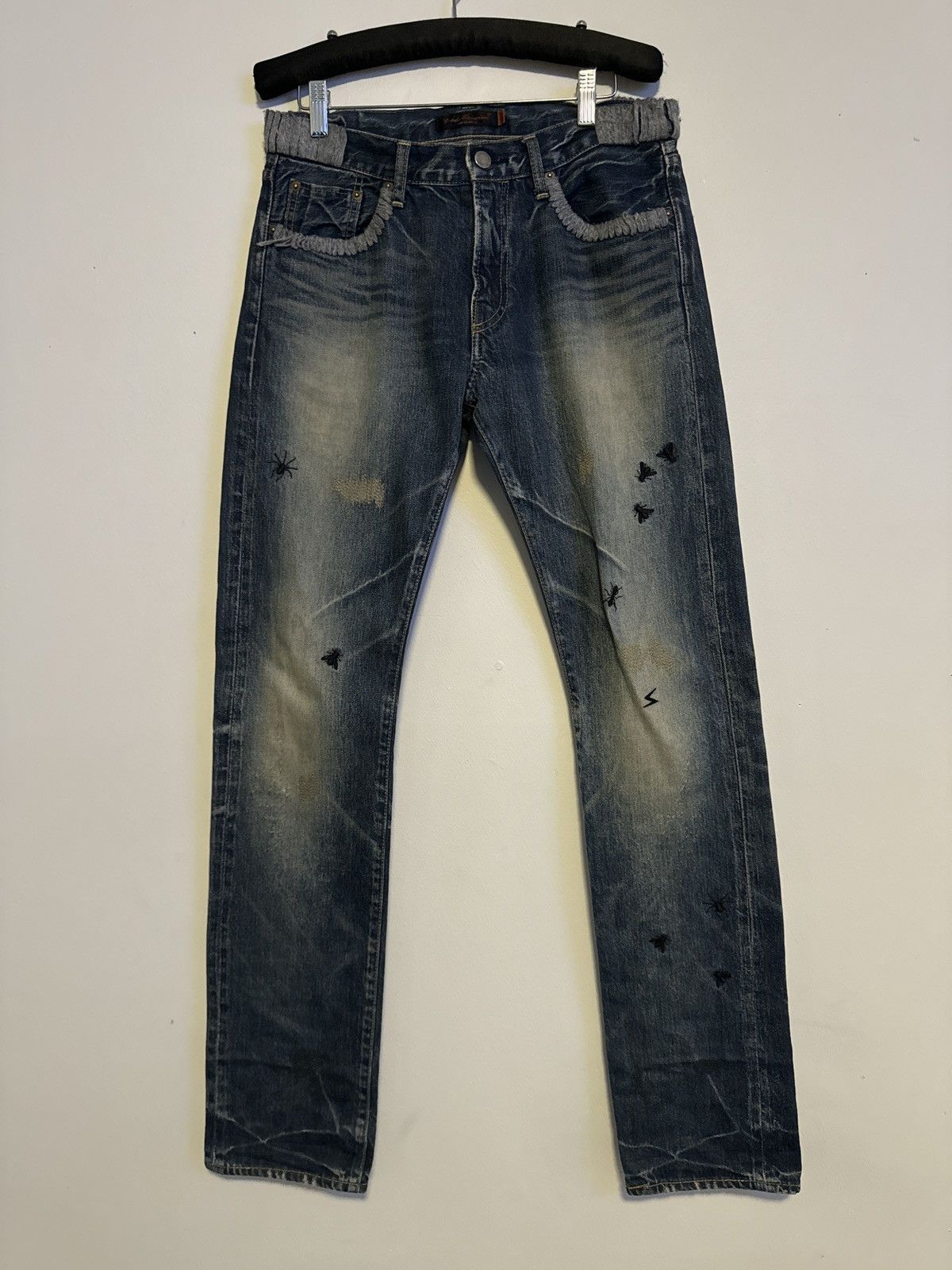Undercover AW06 Undercover Bug Denim Size US 31 - 2 Thumbnail