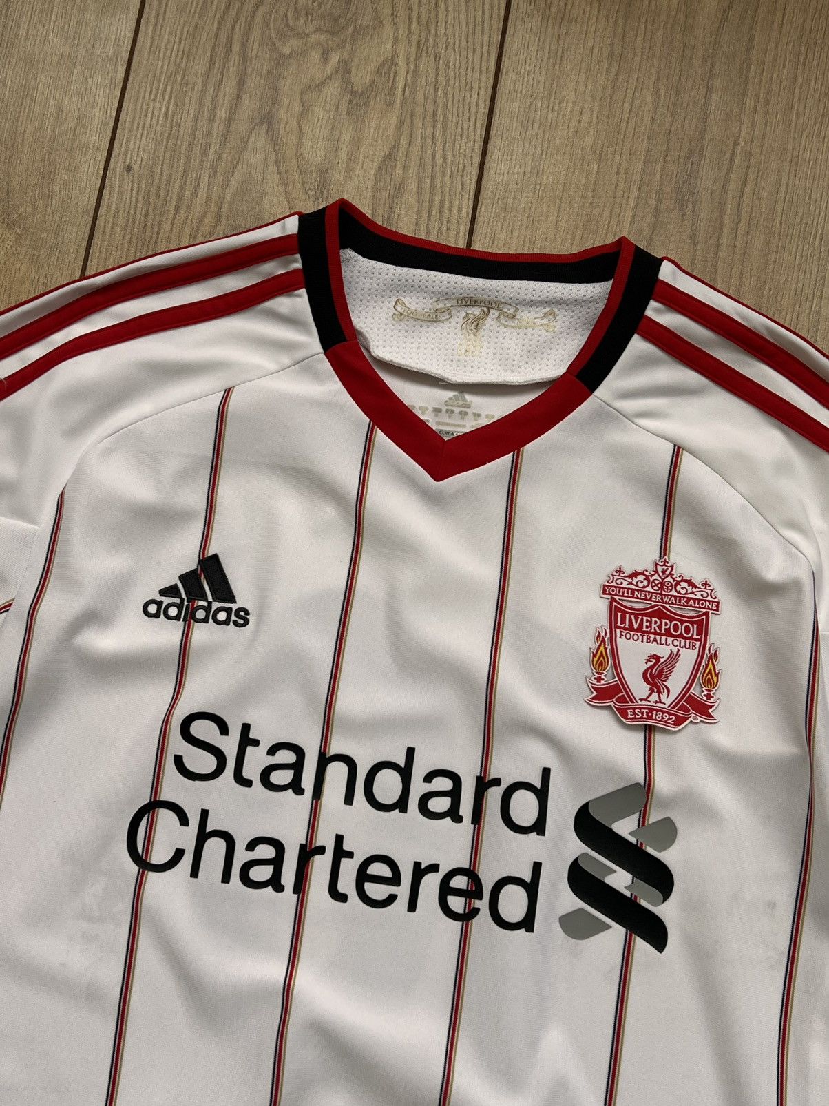 Adidas Adidas FC Liverpool 2010/2011 Away Football Jersey #10 Cole Size US M / EU 48-50 / 2 - 2 Thumbnail