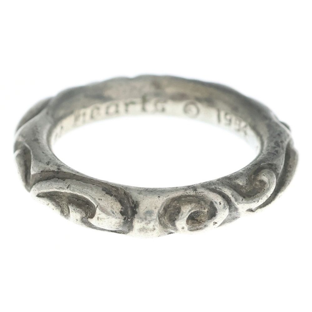 Chrome Hearts CHROME HEARTS SCRL BAND Silver Ring Size ONE SIZE - 1 Thumbnail