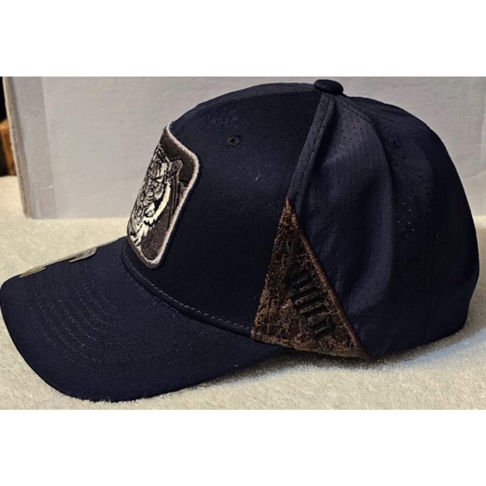 Vintage TIGER CAT JUNGLE CARNIVORE WILD SNAPBACK BASEBALL CAP Size ONE SIZE - 2 Thumbnail