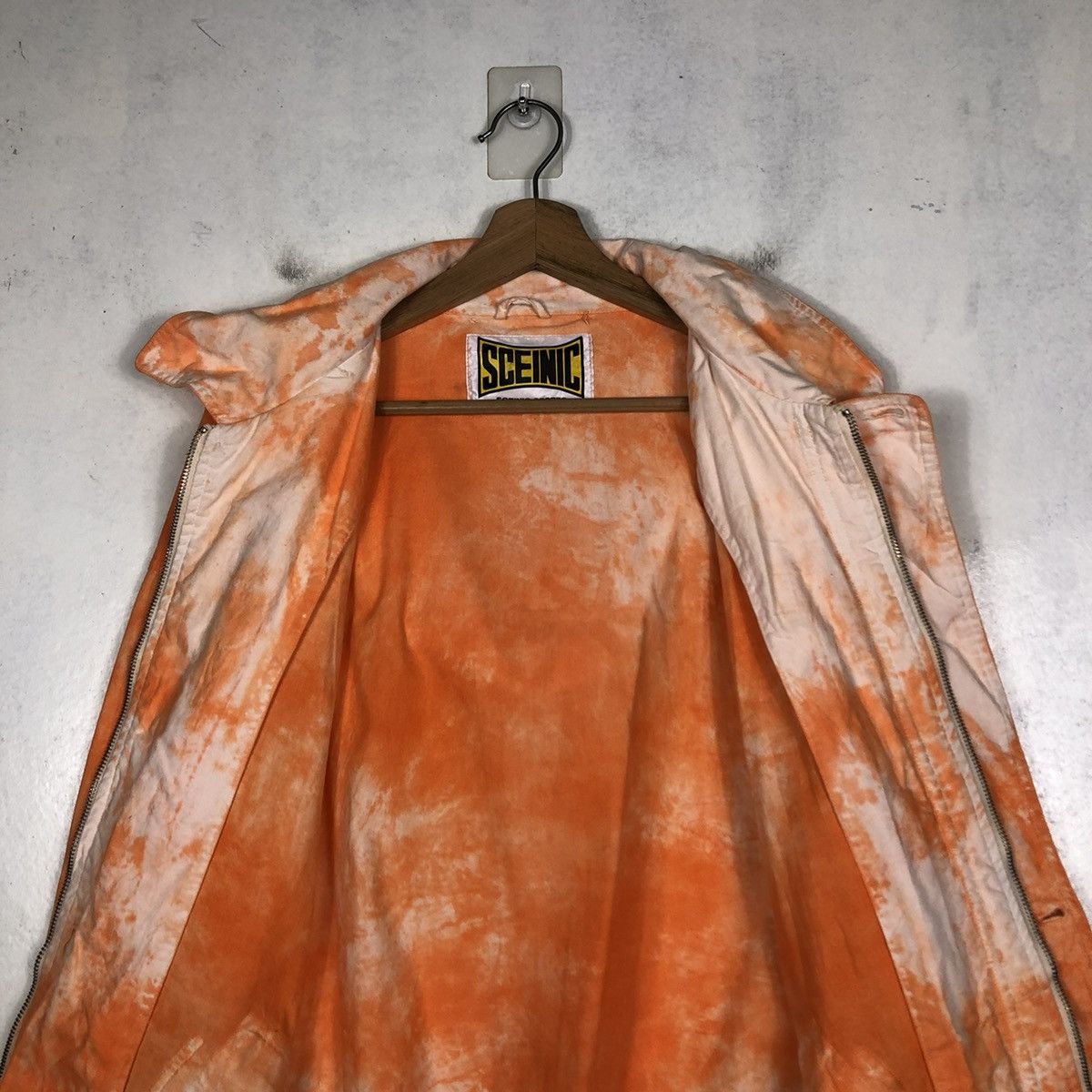 Japanese Brand 📌VINTAGE ACID WASH HUNTING JACKET SCEINIC WILD ISSEY MIYAKE Size US L / EU 52-54 / 3 - 16 Thumbnail