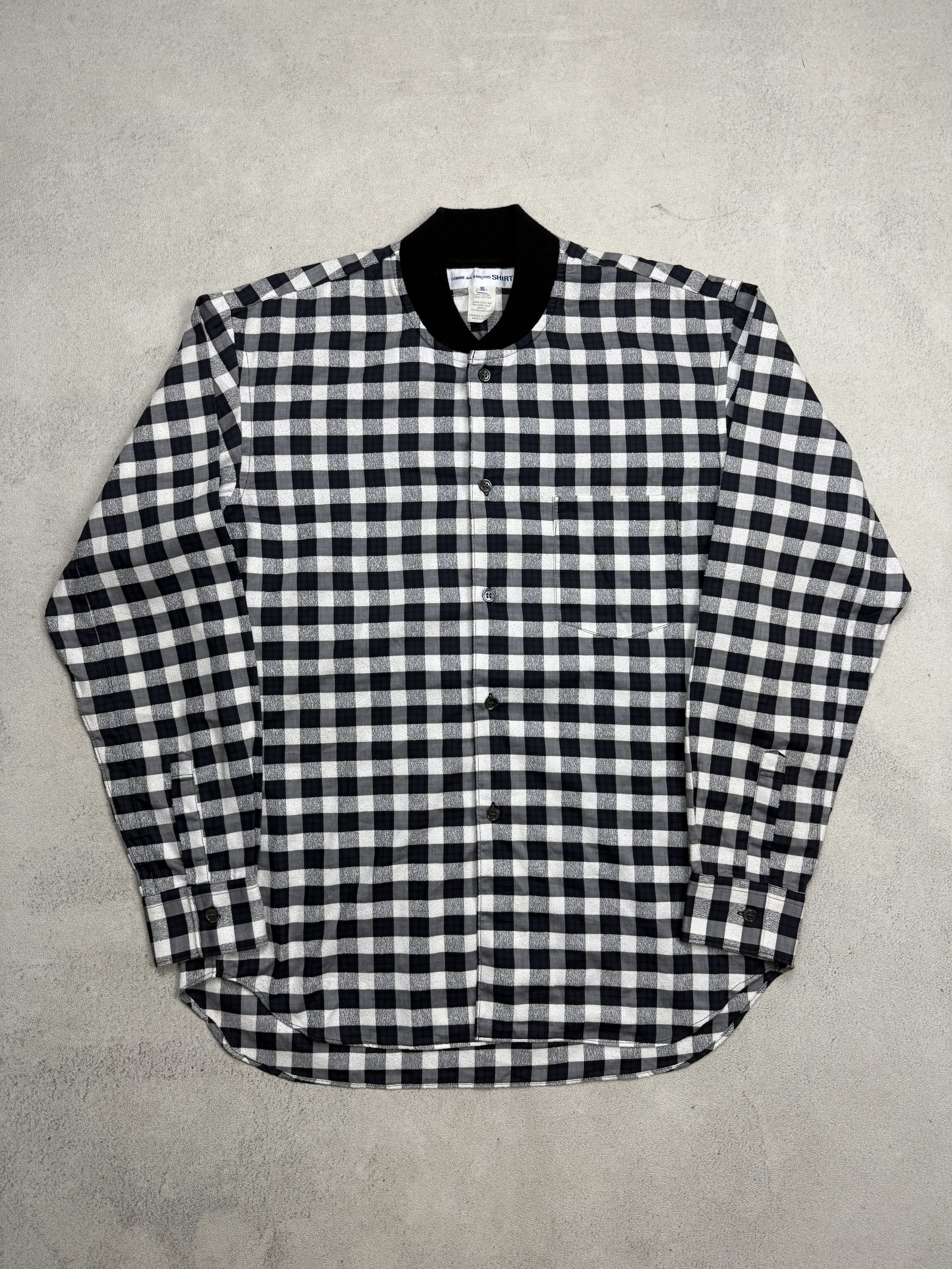 Comme des Garcons Comme des Garcons Gingham Check Long Sleeve Shirt Size US S / EU 44-46 / 1 - 1 Thumbnail