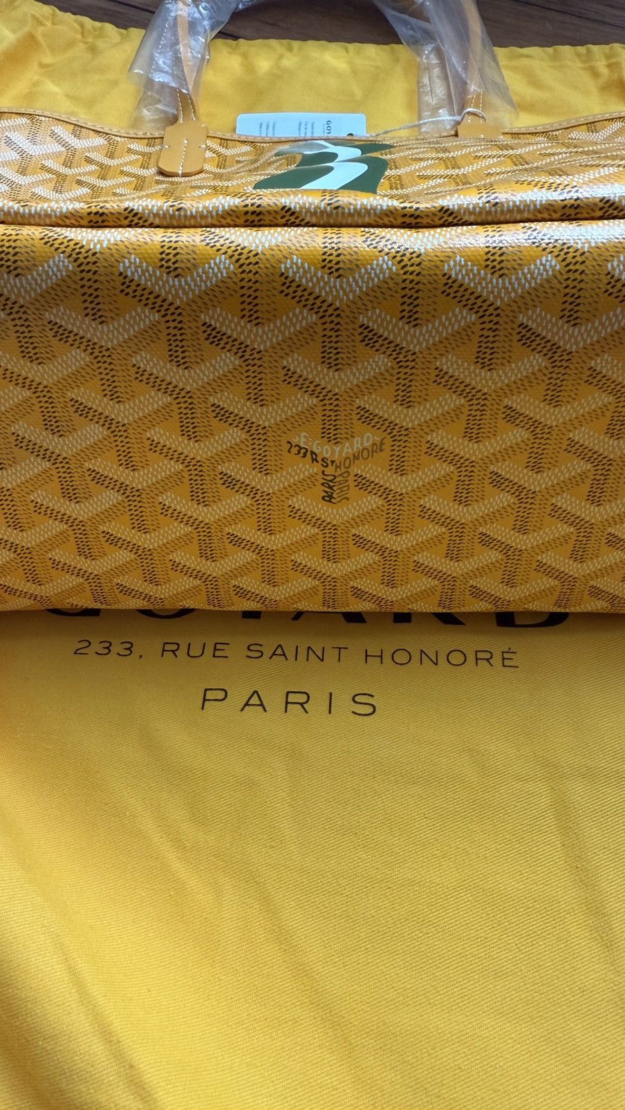 Goyard Goyard Artois PM Bag Yellow Millesime Size ONE SIZE - 12 Thumbnail