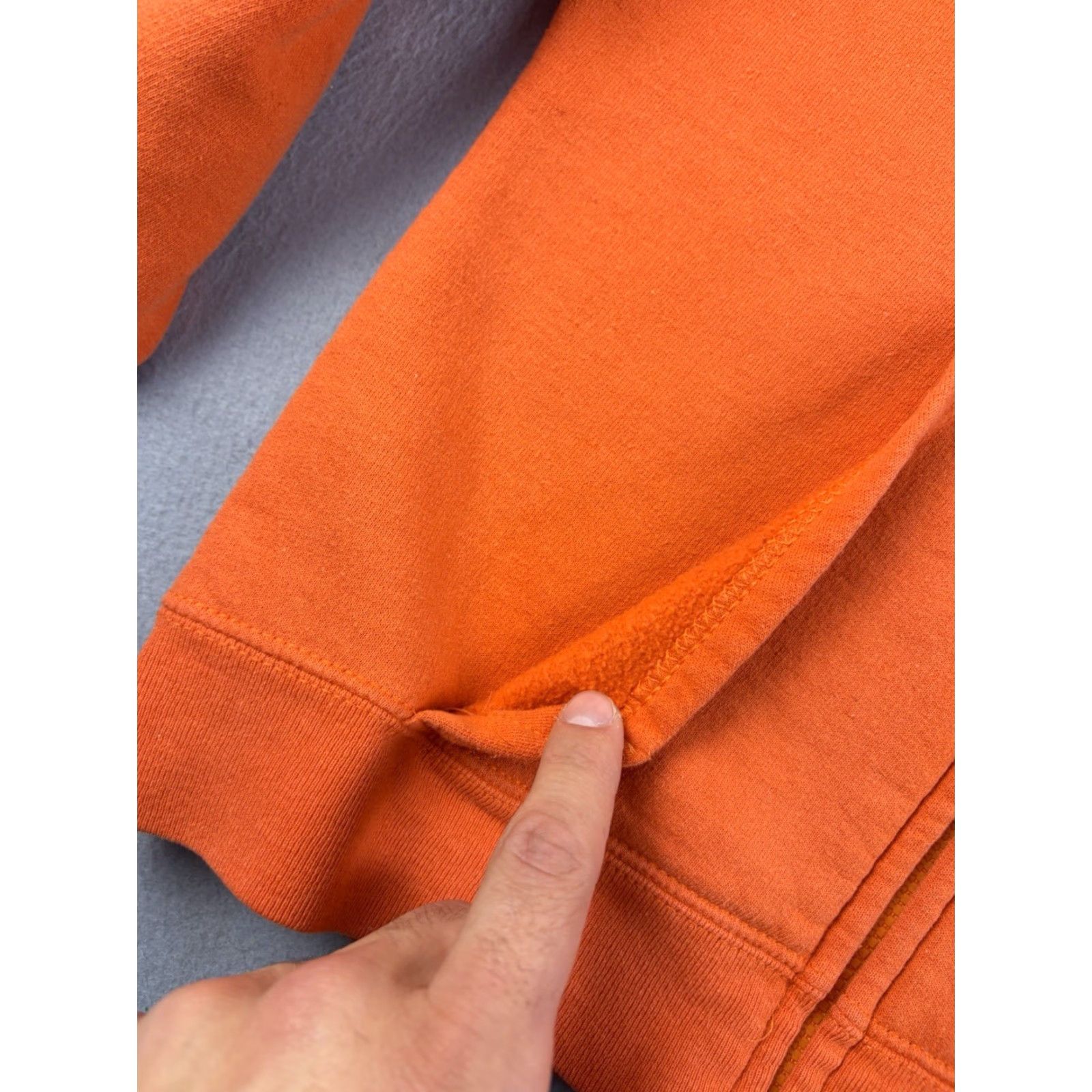 Harley Davidson VINTAGE Harley-Davidson Sweatshirt Womens M Orange Full Zip Eagle Biker Y2k Logo Crew Neck Cotton Long Sleeve Zip All Seasons Activewear Women Size M / US 6-8 / IT 42-44 - 4 Thumbnail