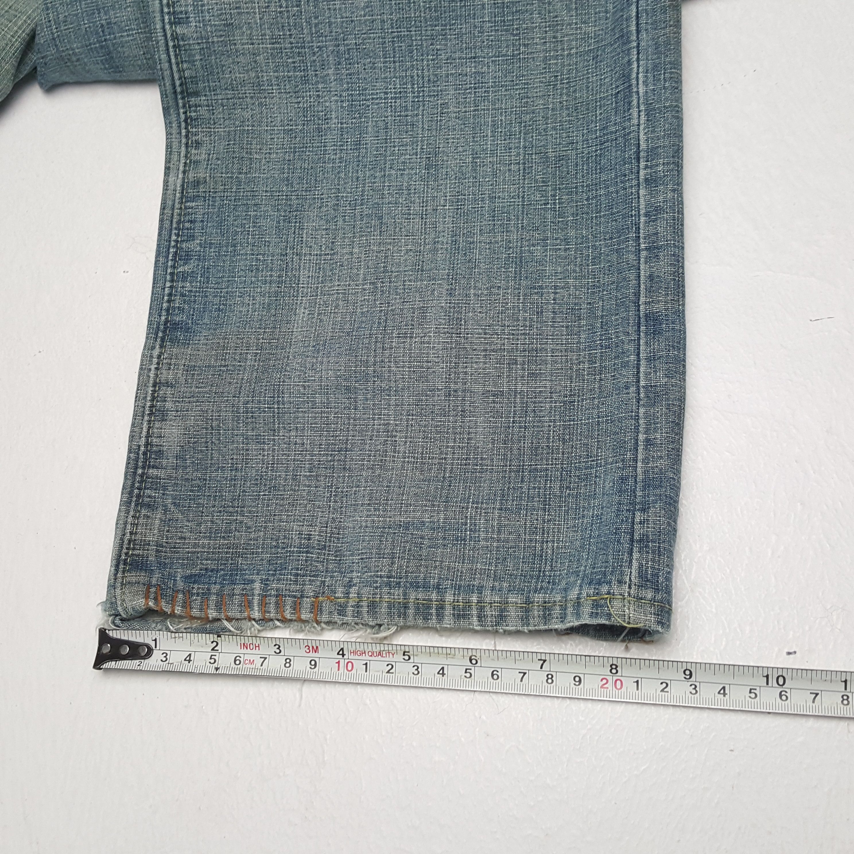 Japanese Brand × Sugar Cane × Vintage SUGAR CANE Japanese Brand Streetwear Distressed Jeans Size US 31 - 11 Thumbnail