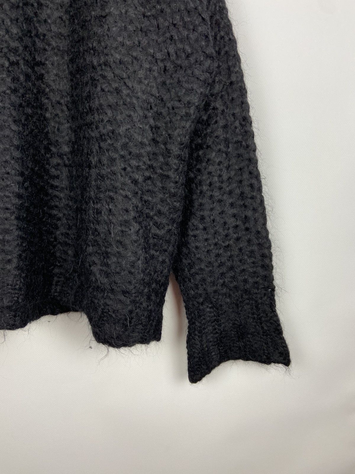 Designer × Thom Krom Thom Krom Black Mens Knitted Sweater Suri Alpaca/Wool Sz S Size US S / EU 44-46 / 1 - 7 Thumbnail
