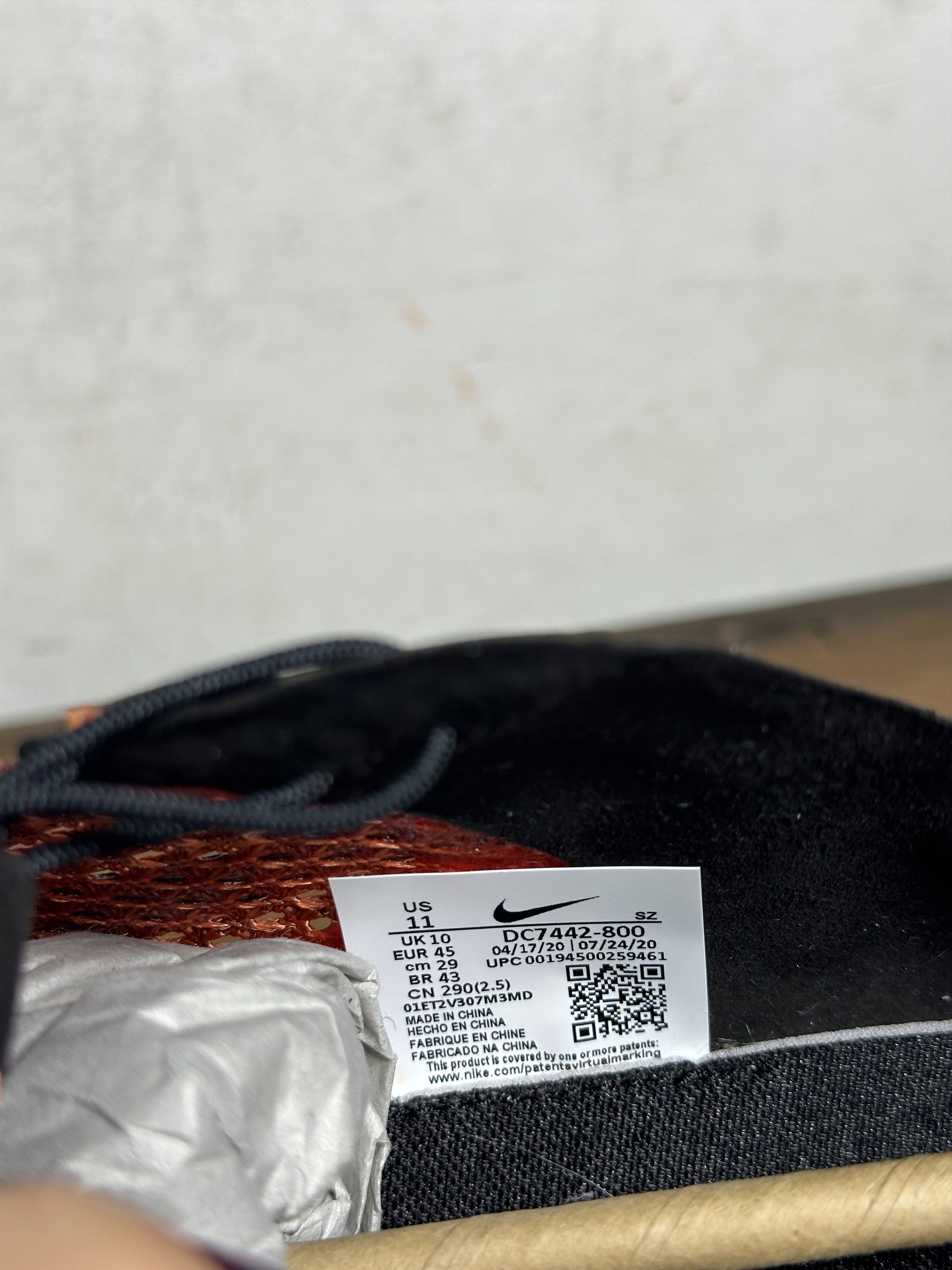 1017 ALYX 9SM Alyx x Nike Zoom MMW 004 Size US 11 / EU 44 - 14 Thumbnail