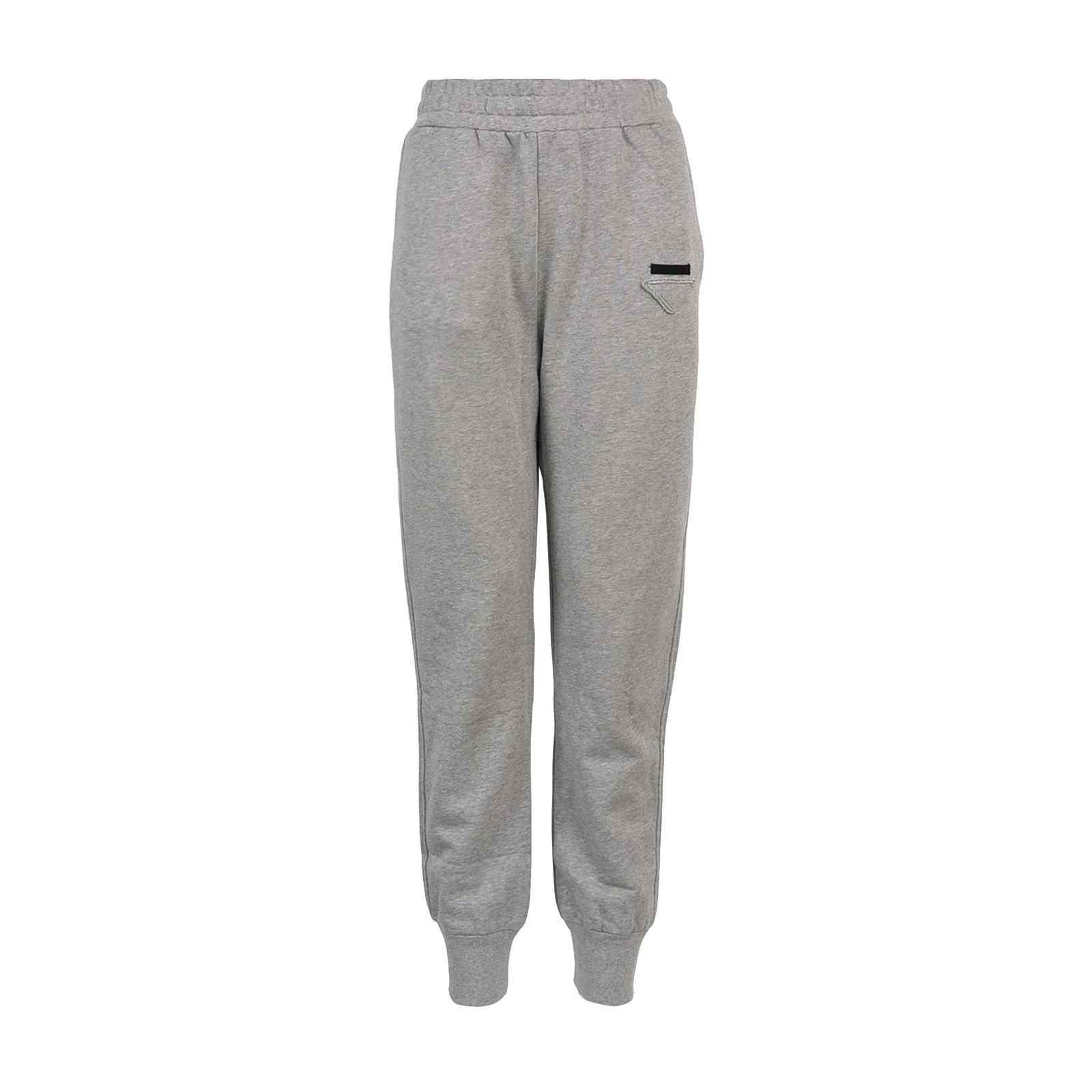 Prada Prada Triangle Logo Sweatpants Gray M Size US 32 / EU 48 - 1 Thumbnail