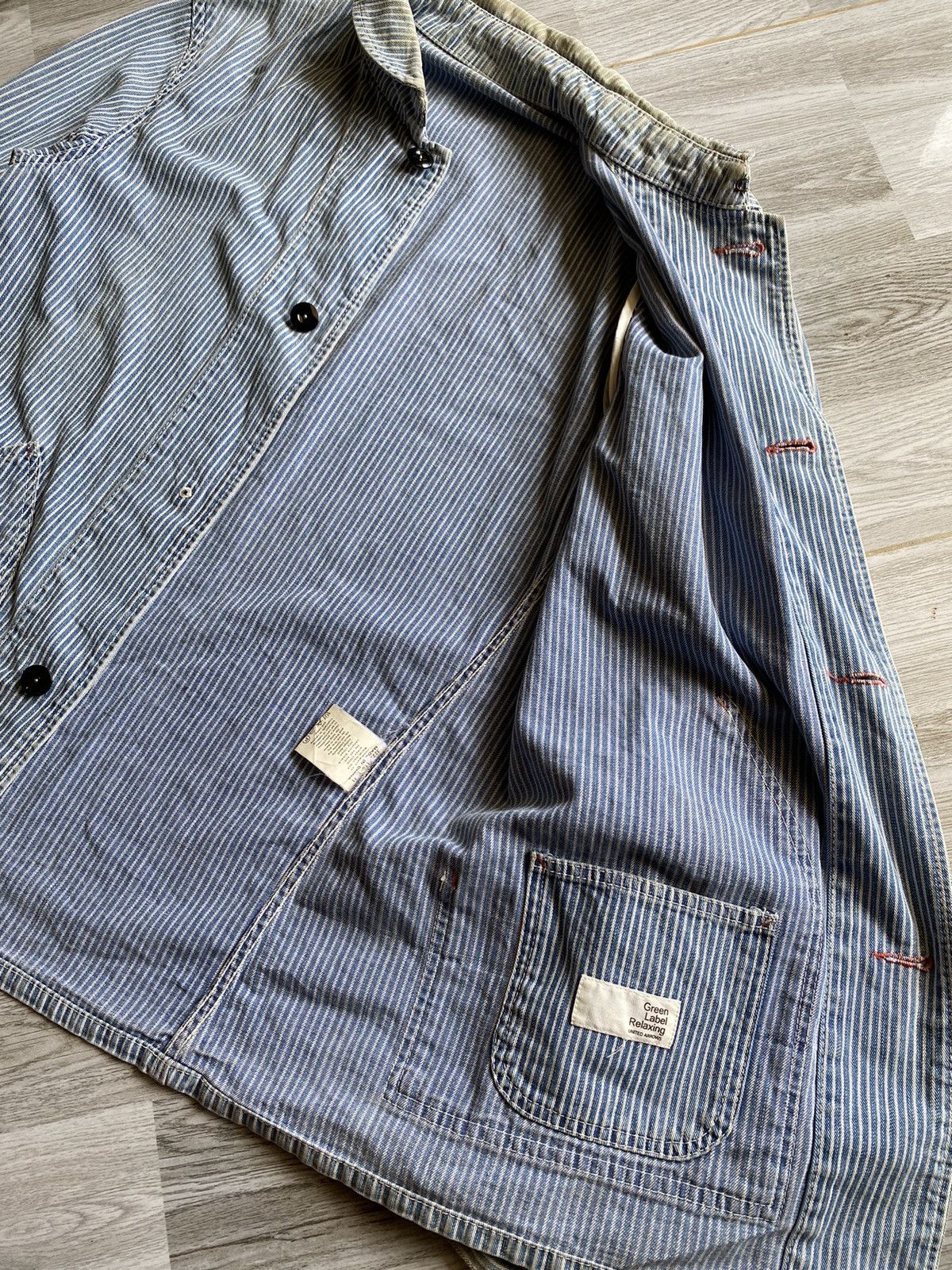 Japanese Brand Wabash Hickory Stripe Jacket