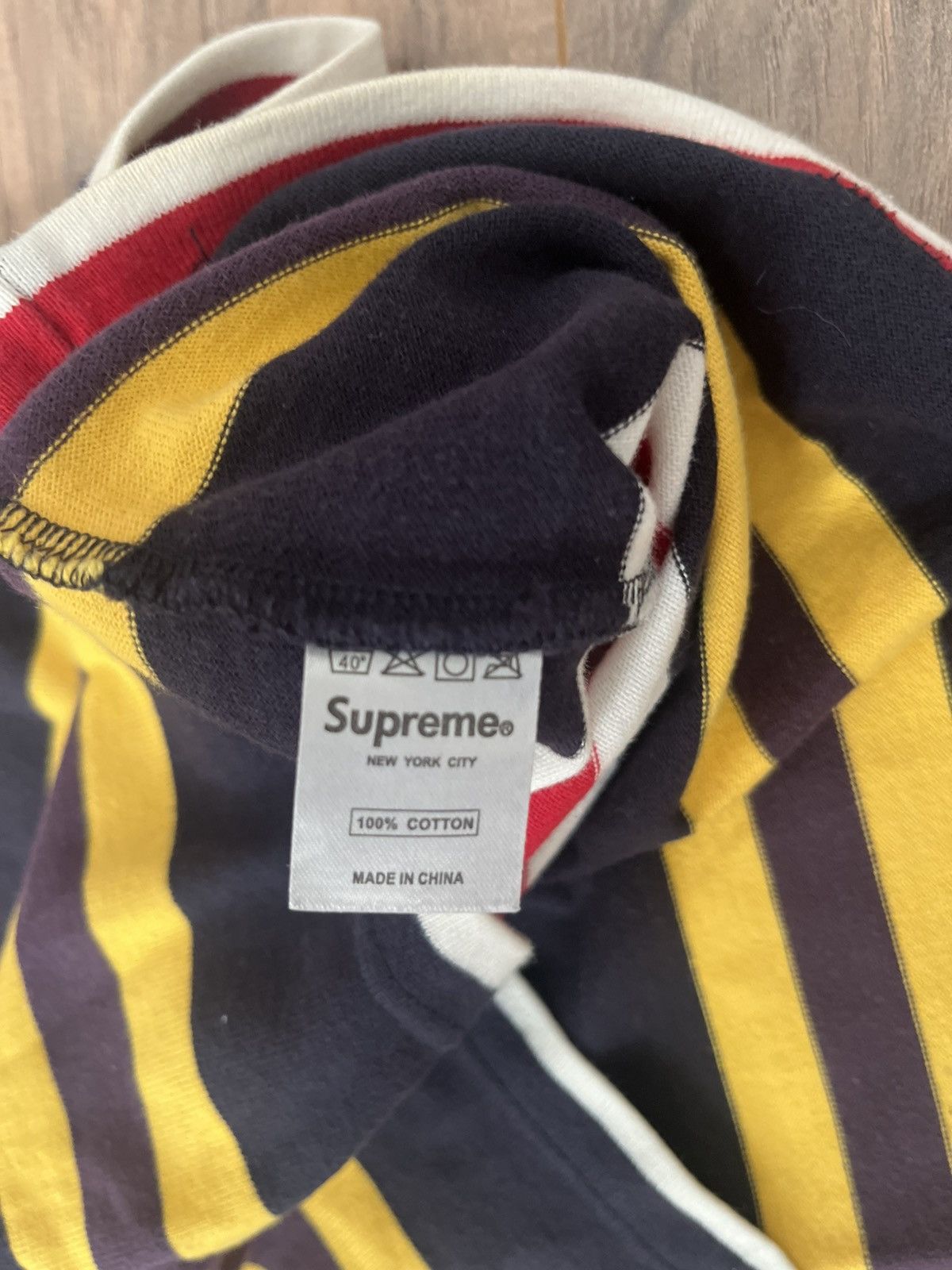 Supreme Supreme Multi Stripe Rugby Size US XL / EU 56 / 4 - 13 Thumbnail