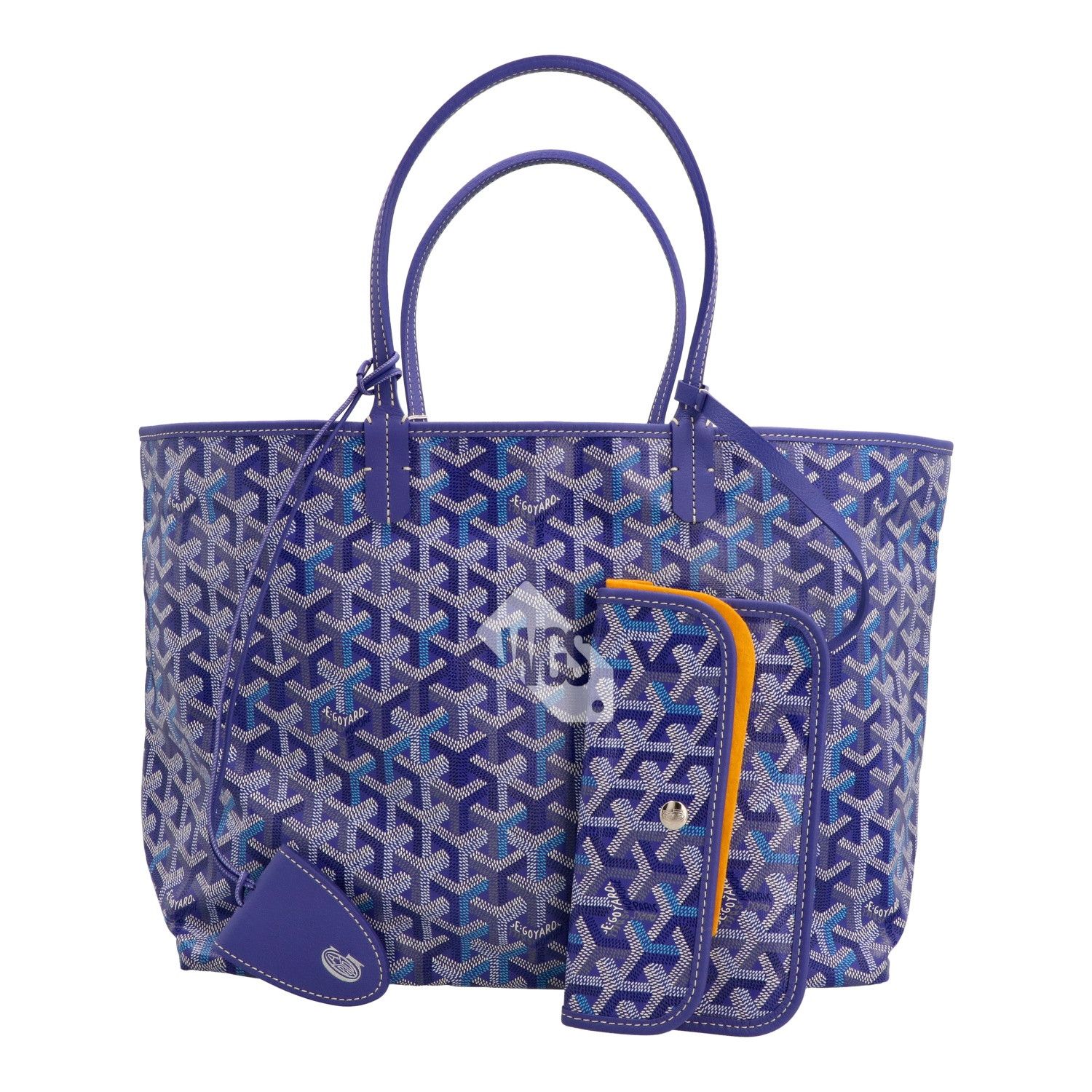 Goyard Goyard Saint Louis PM Tote Multicolour Blueberry Purple Size ONE SIZE - 7 Thumbnail