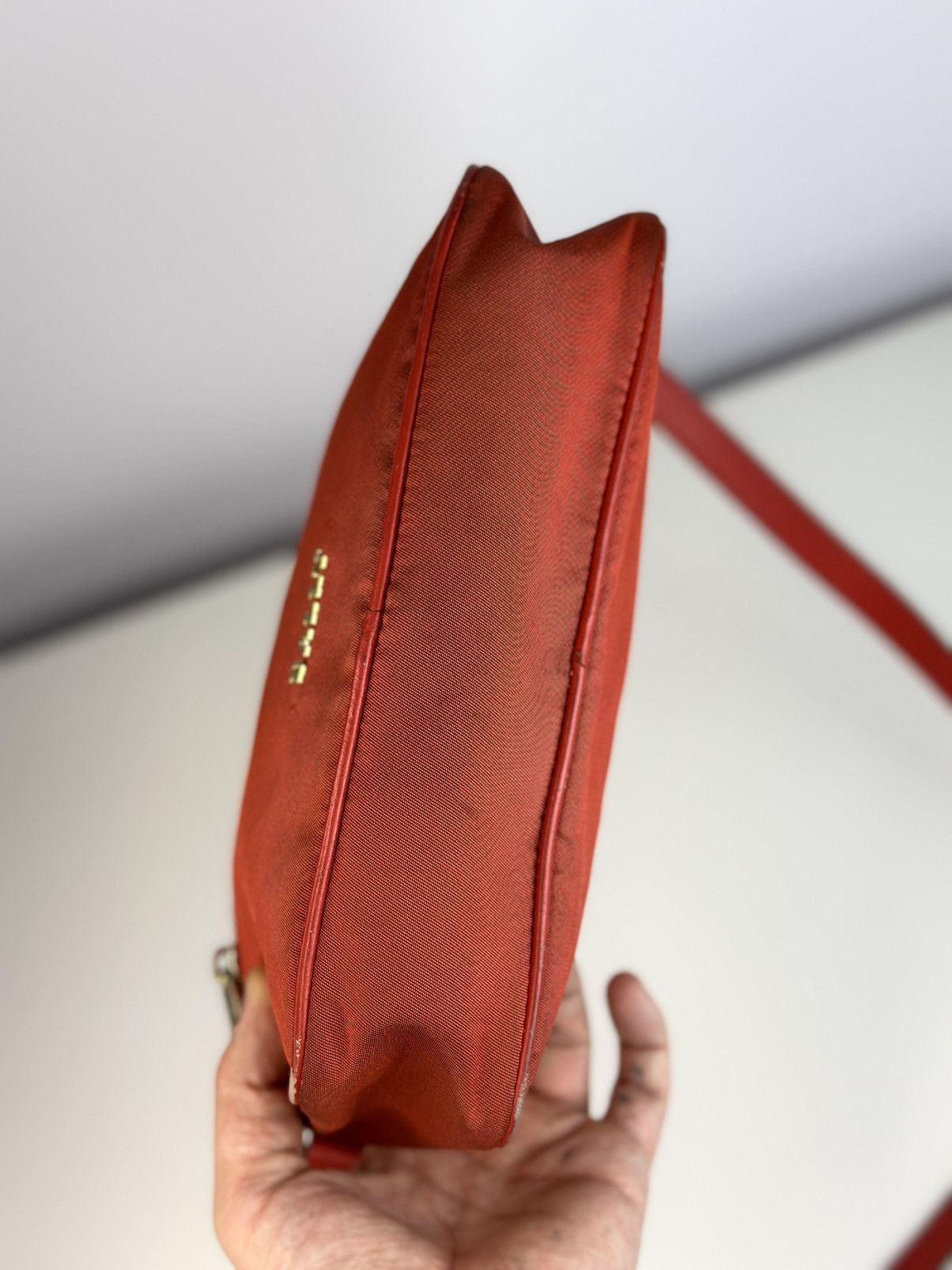 Bally Bally Red Nylon Bag Size ONE SIZE - 9 Thumbnail