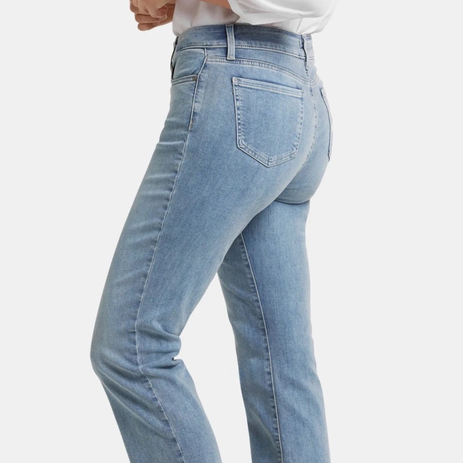 NYDJ NYDJ Marilyn Straight Lift Tuck Jeans - 4 Size 27" / US 4 / IT 40 - 5 Thumbnail