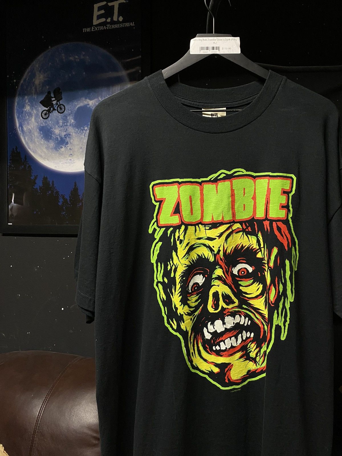 Band Tees × Vintage Vintage 90’s Rob Zombie Band Tee Shirt XLarge Size US XL / EU 56 / 4 - 1 Thumbnail