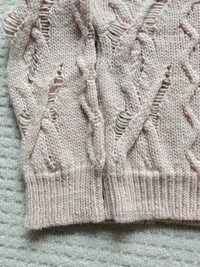 Our Legacy Our Legacy Cable Knit Round Neck Wool Sweater Size US S / EU 44-46 / 1 - 4 Thumbnail