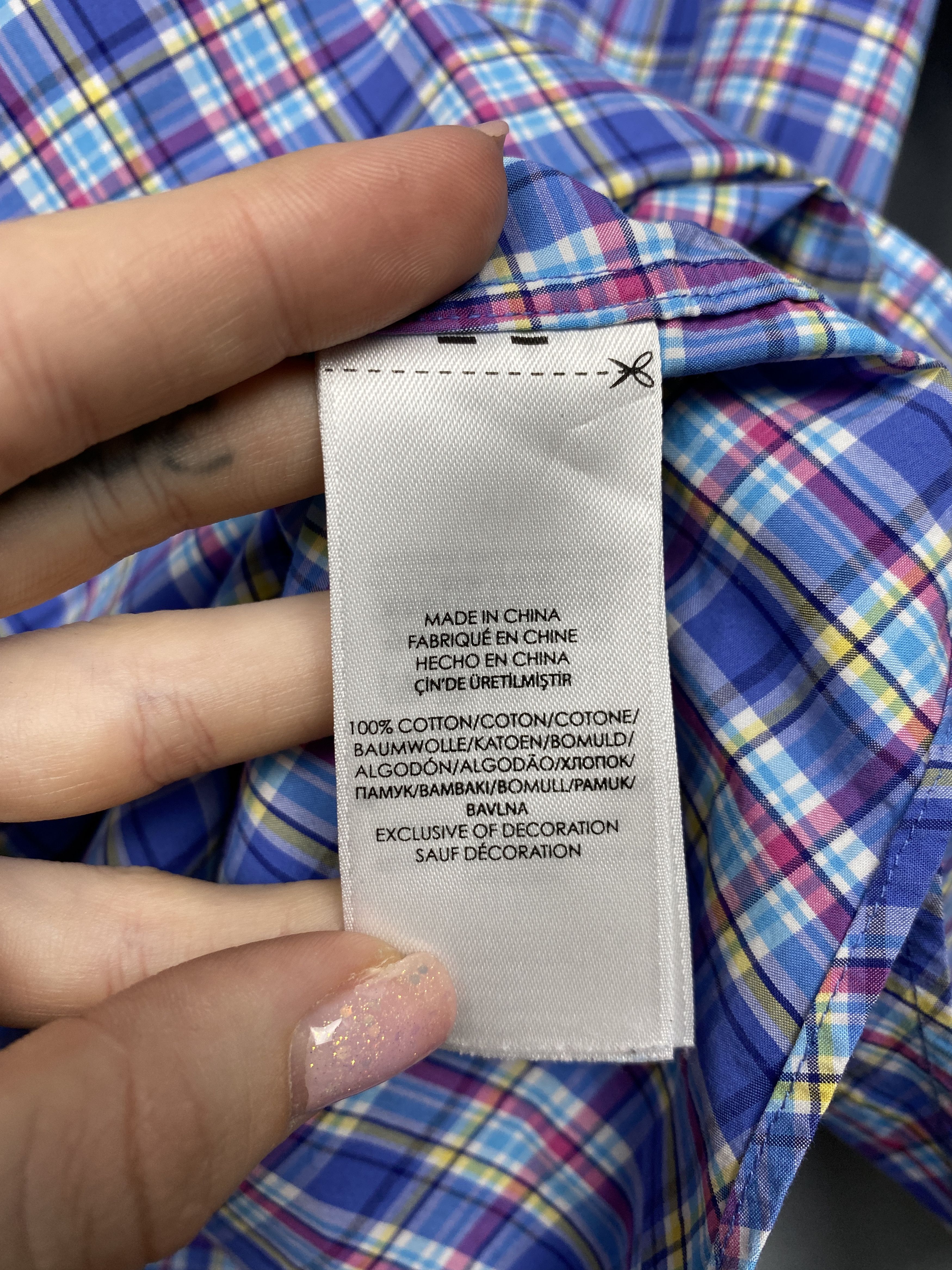 Polo Ralph Lauren Polo Ralph Lauren Vintage Mens Plaid Shirt Size US M / EU 48-50 / 2 - 5 Thumbnail