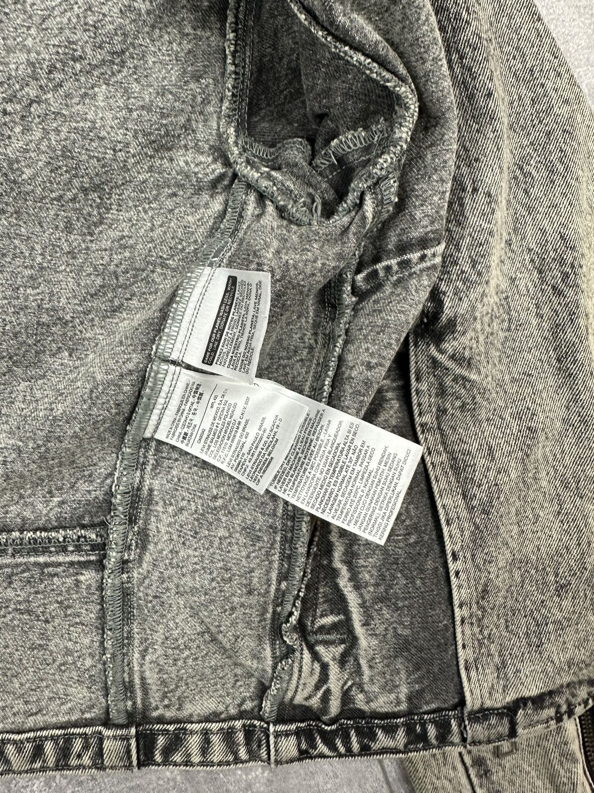 Levi's Levis Women’s Denim Rider Retro Silver Jacket Size XS / US 0-2 / IT 36-38 - 15 Thumbnail