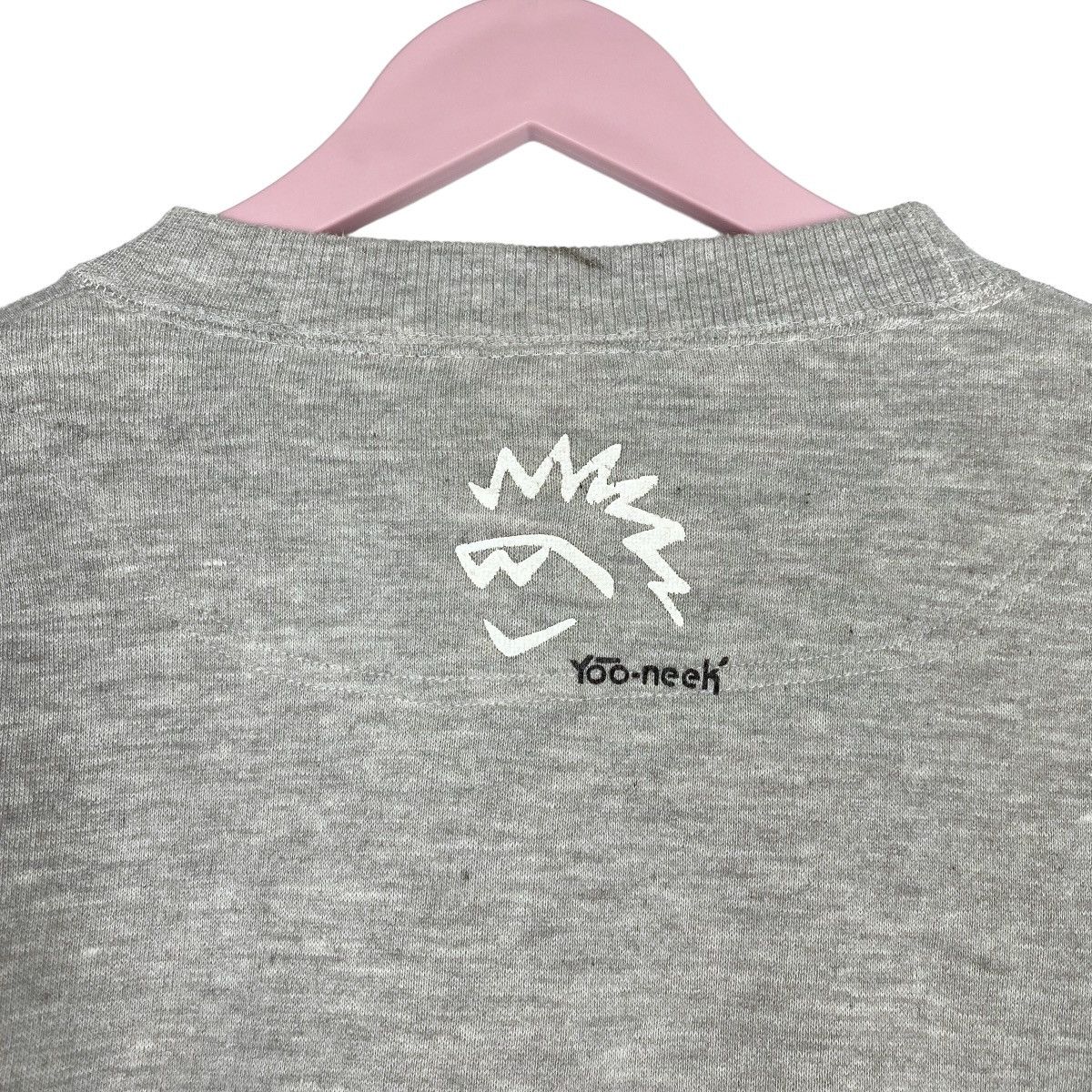 Designer × Vintage Yoo Neek Sweatshirt Crewneck Pullover Jumper Size US L / EU 52-54 / 3 - 5 Thumbnail