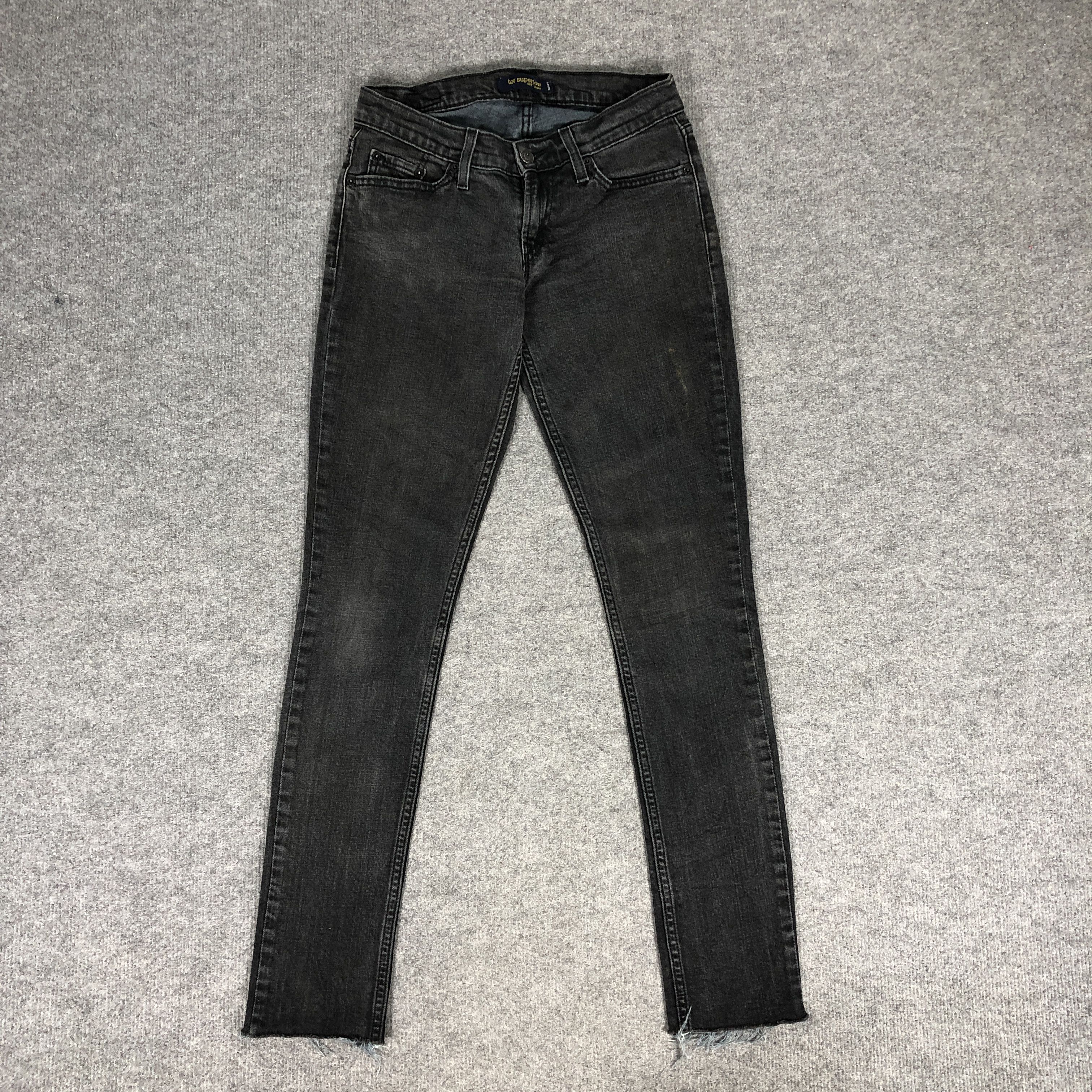 Levi's × Vintage Womens Vintage Levis 524 Jeans Too Superlow L1110W Size 28" / US 6 / IT 42 - 1 Thumbnail
