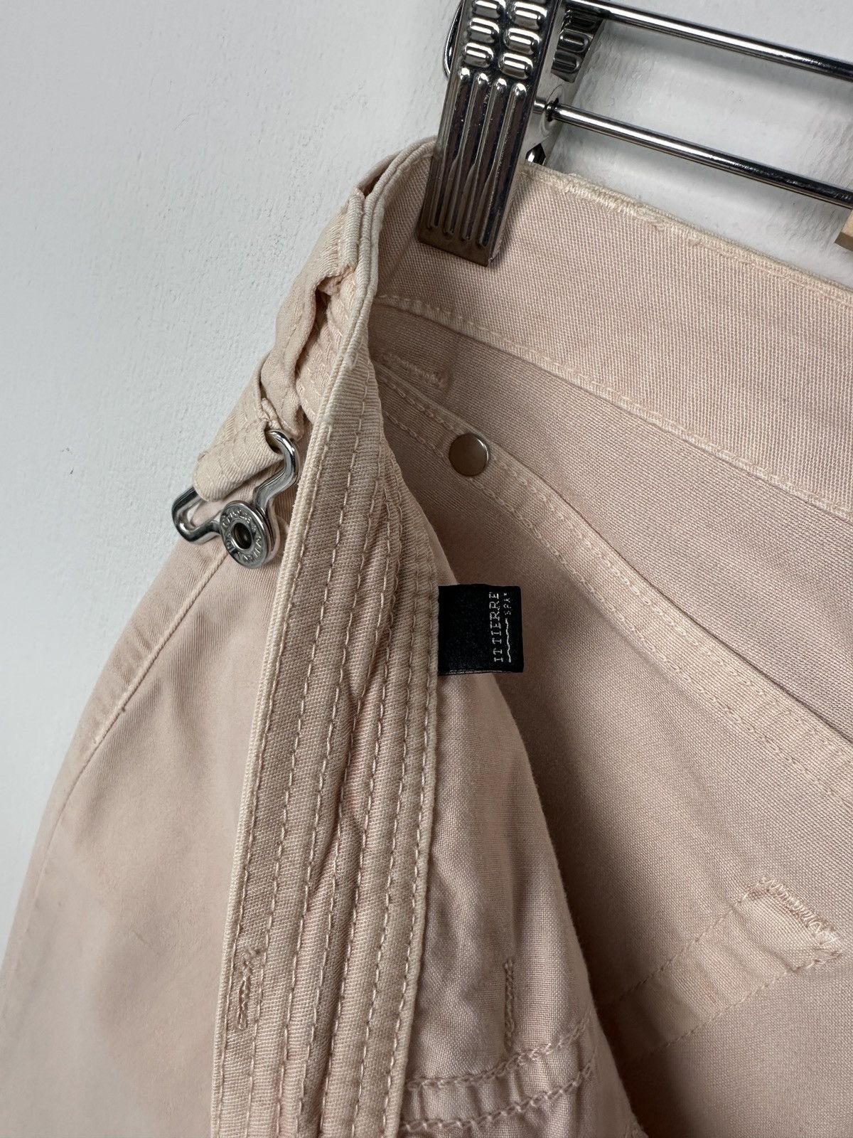 Dolce & Gabbana DOLCE & GABBANA Jeans Light Pink Flared Belted Pants size 26 Size 26" / US 2 / IT 38 - 14 Thumbnail