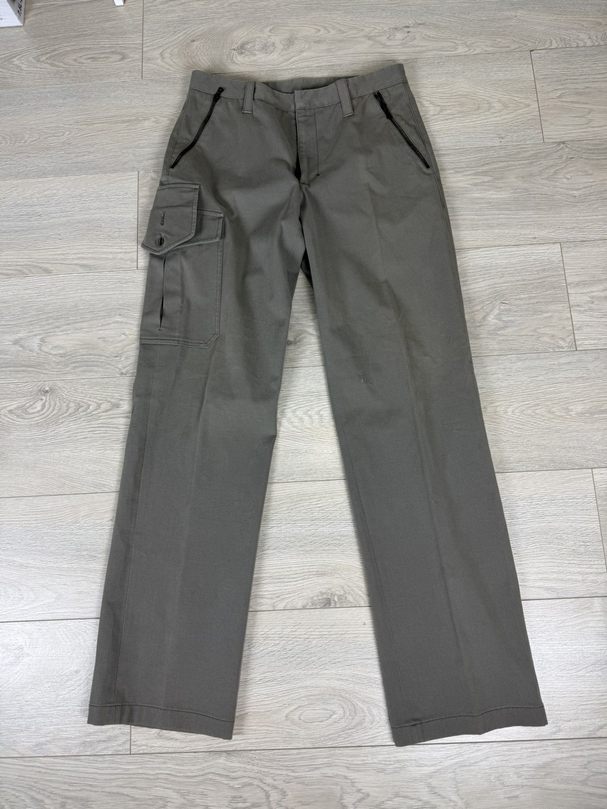 Prada Prada Red Cargo Pants Size US 33 - 4 Thumbnail