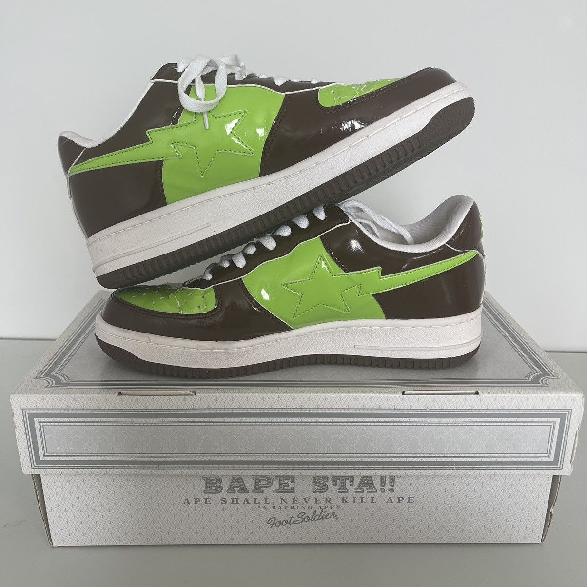 Bape OG Bape Baby Milo Bear Bapesta Size US 9 / EU 42 - 2 Thumbnail