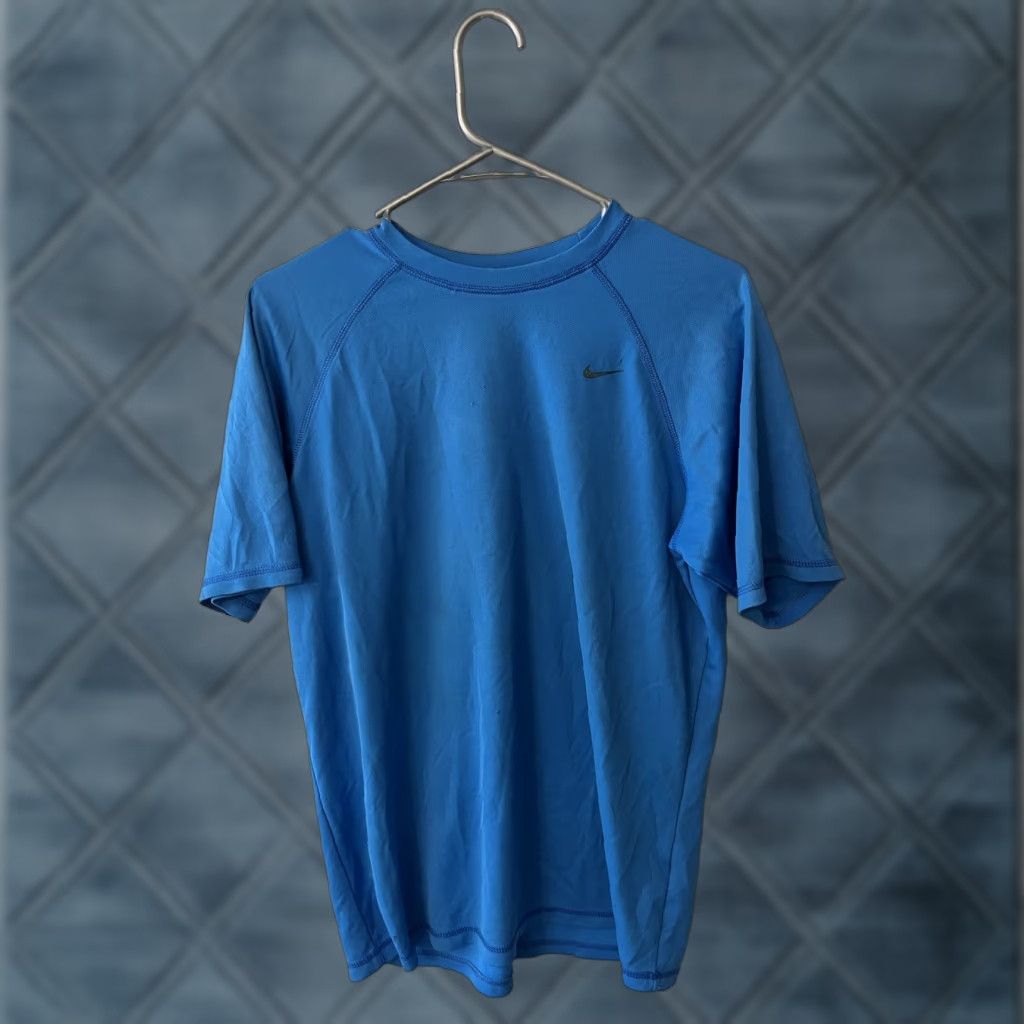 Nike Nike Dri-Fit Tee Mens Blue Sz Medium Nike Elite Tee Dri-Fit Graphic Crew Neck Short Sleeve Activewear Casual Size US M / EU 48-50 / 2 - 1 Thumbnail