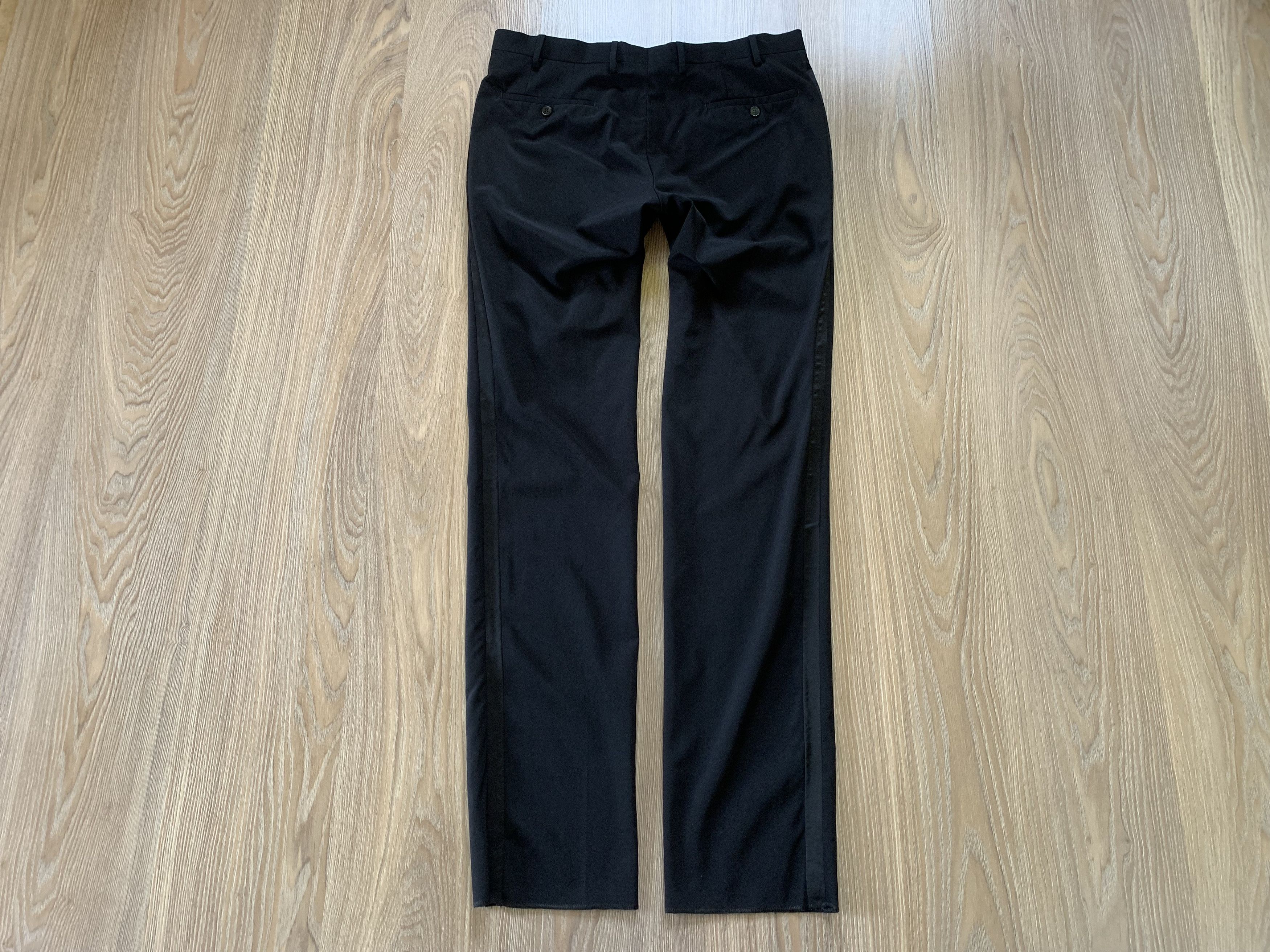 Versace Versace Collection Men's Black Two Button Wool Suit Size 50L - 14 Thumbnail