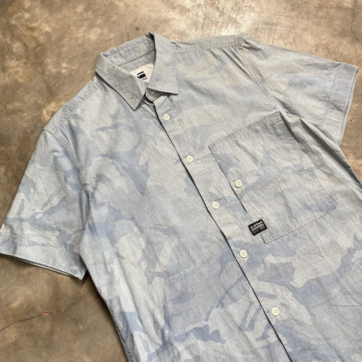 G-Star G Star Raw Camo Button Pocket Shirt Size US M / EU 48-50 / 2 - 2 Thumbnail