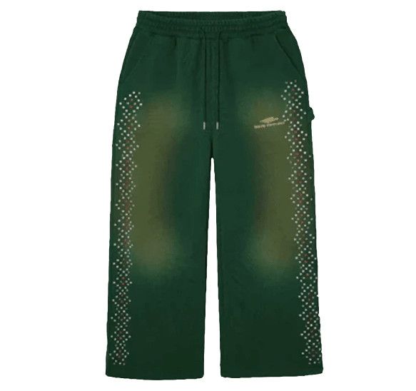 HMDD Crystal Sweatpants Green Size US 36 / EU 52 - 1 Preview