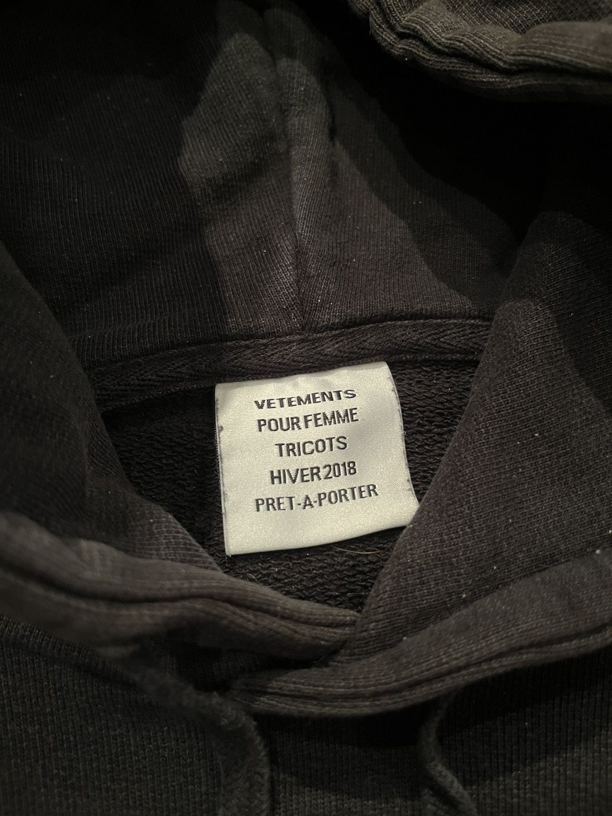Vetements Vetements Sweater Hoodie Adjustable String Vet Demna Size US L / EU 52-54 / 3 - 6 Thumbnail