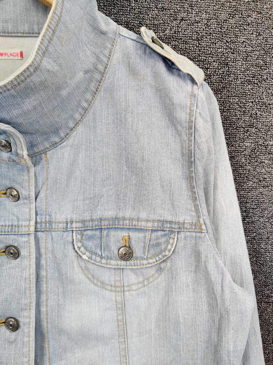 Japanese Brand Vintage Peyton Place Denim Jacket Size US M / EU 48-50 / 2 - 5 Thumbnail