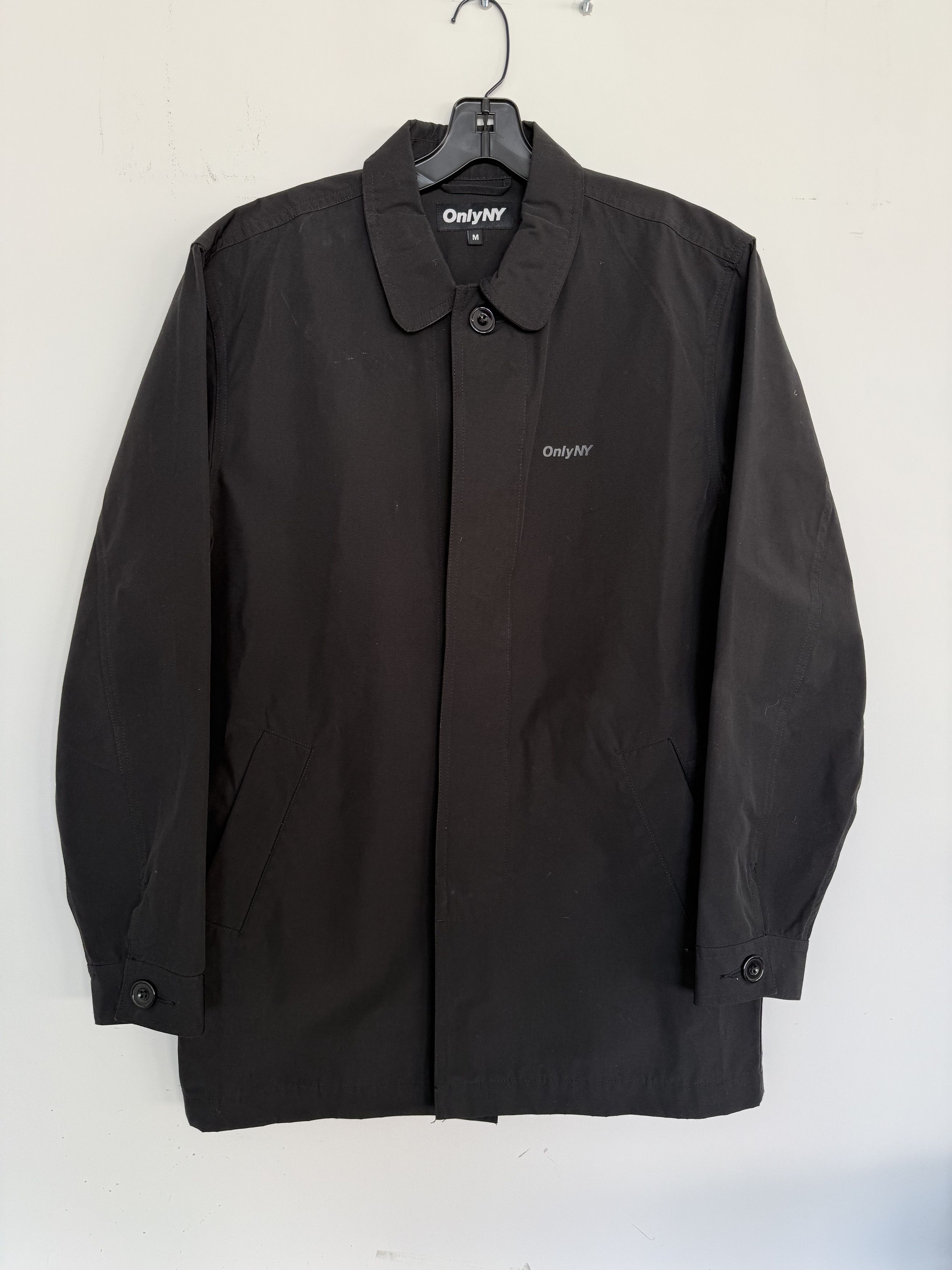 Only NY Only NY Black Raincoat Size US M / EU 48-50 / 2 - 1 Thumbnail